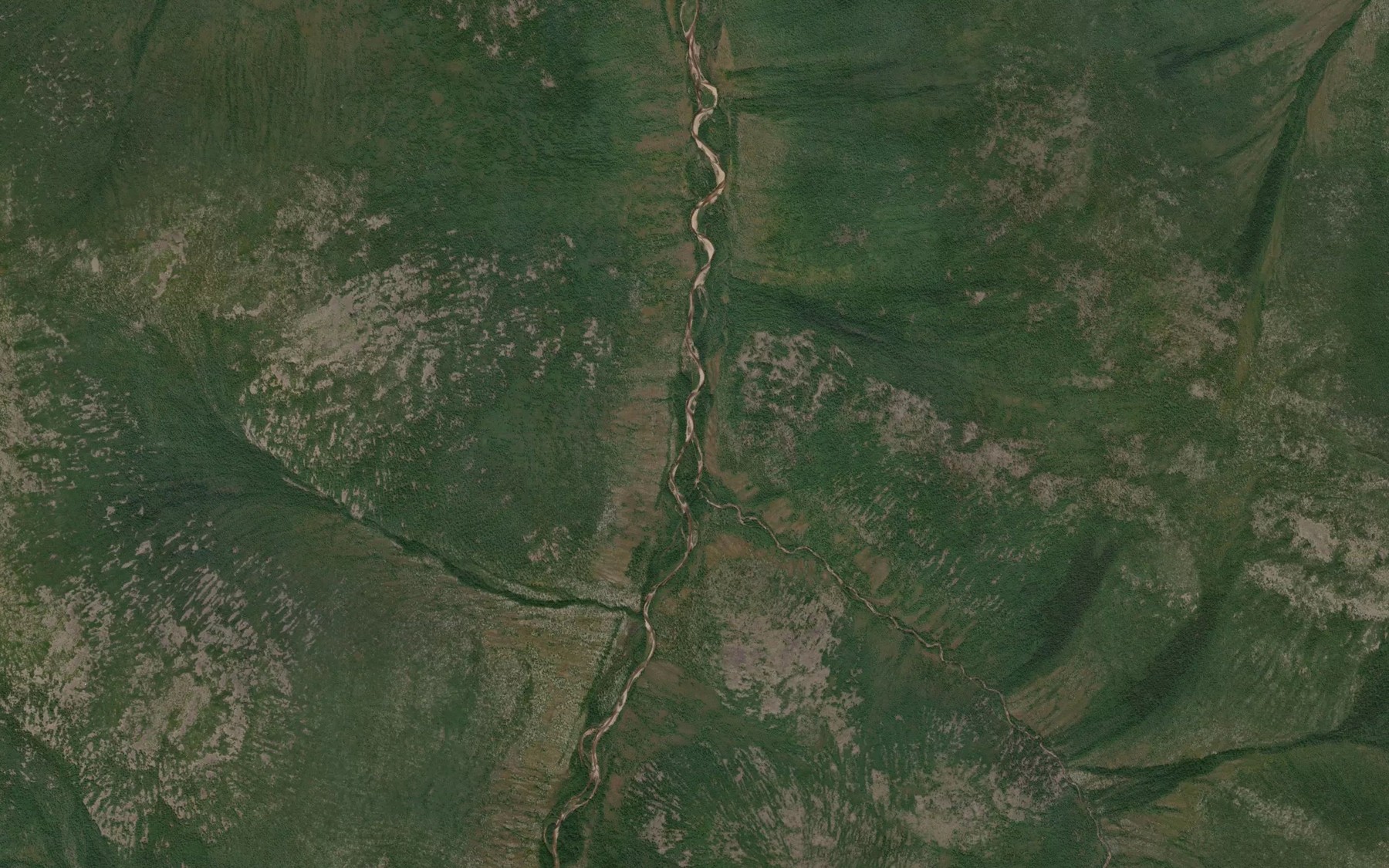 Satellite map of the Zvonochek