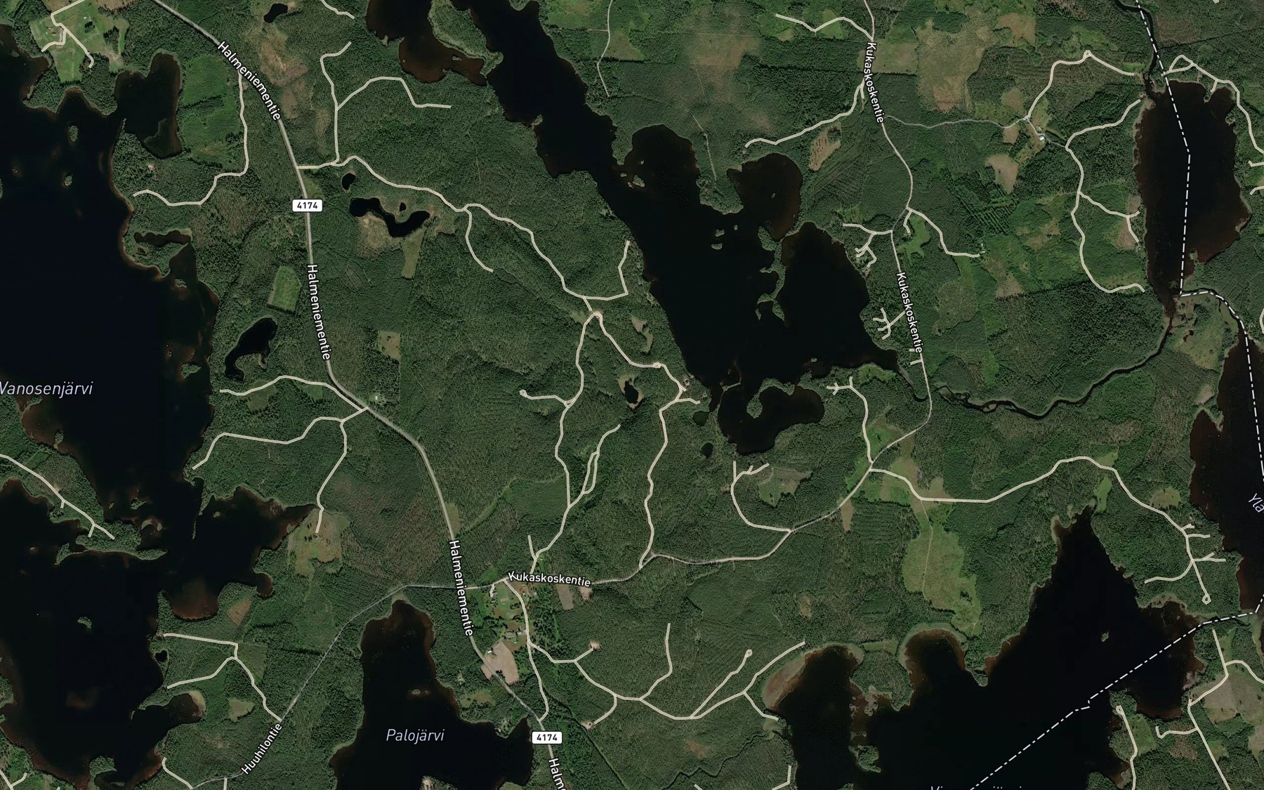 Satellite map of the Laakolampi