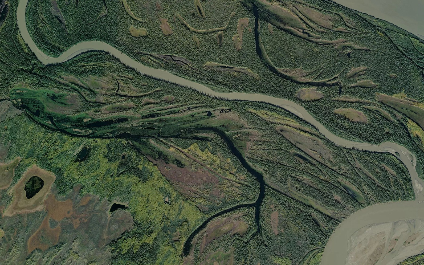 Satellite map of the Teyh T'ox Daghee'oyee