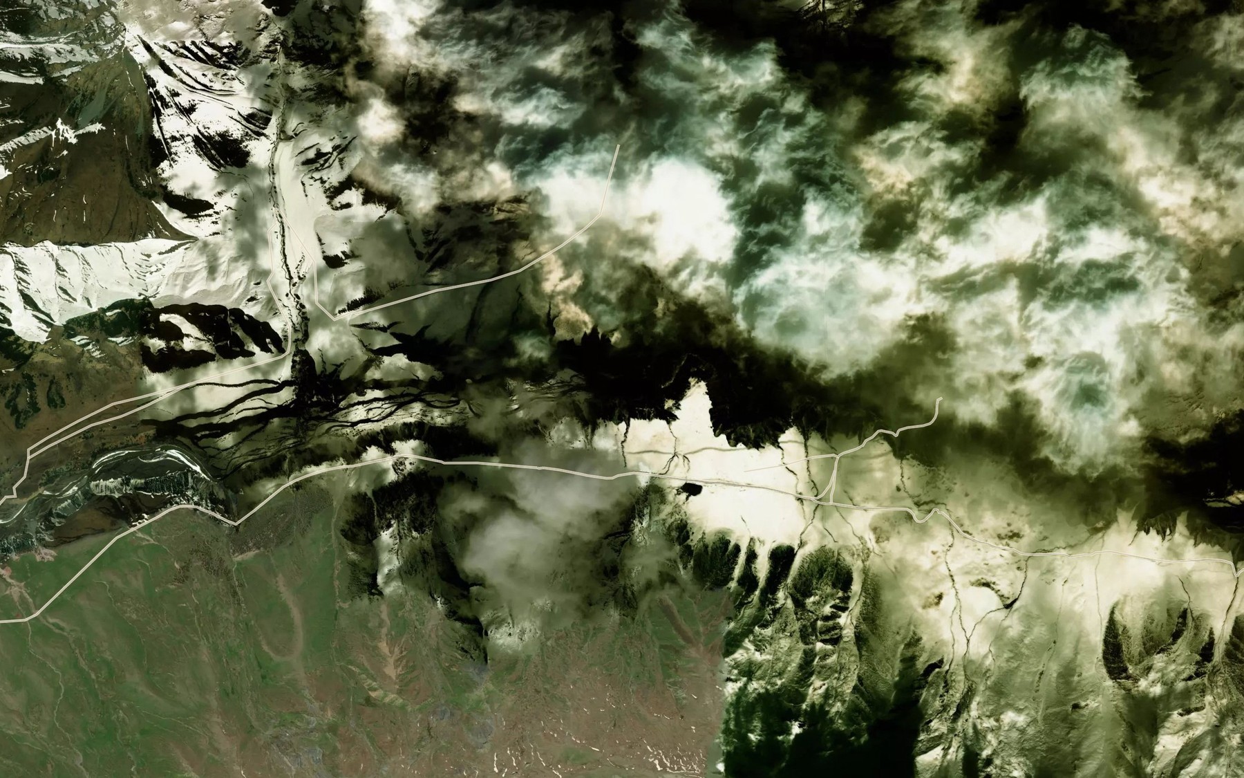 Satellite map of the Kul'tor