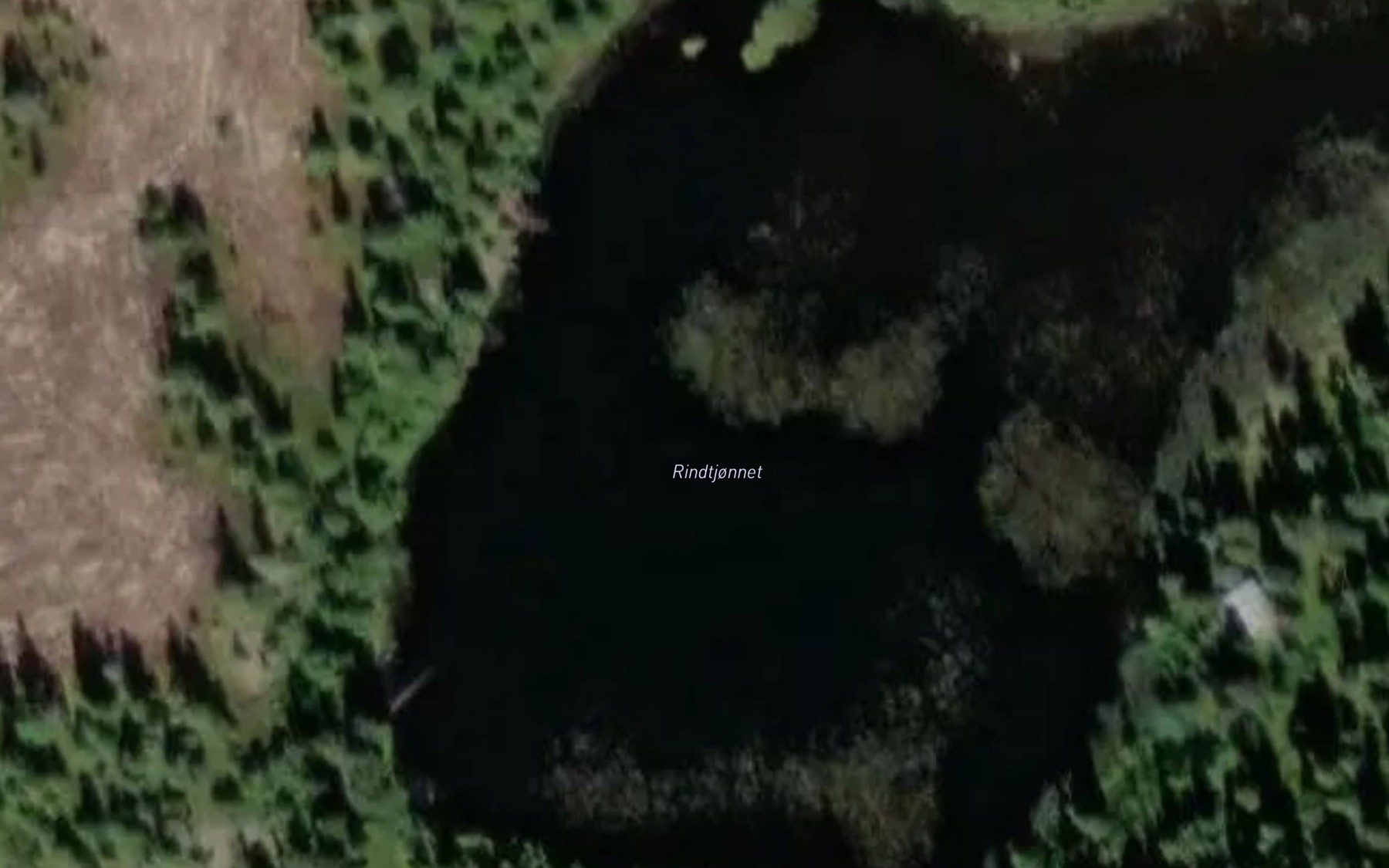 Satellite map of the Rindtjornet
