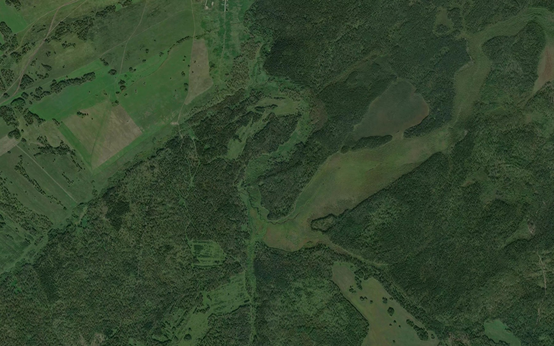 Satellite map of the Bol'shoy Antibes