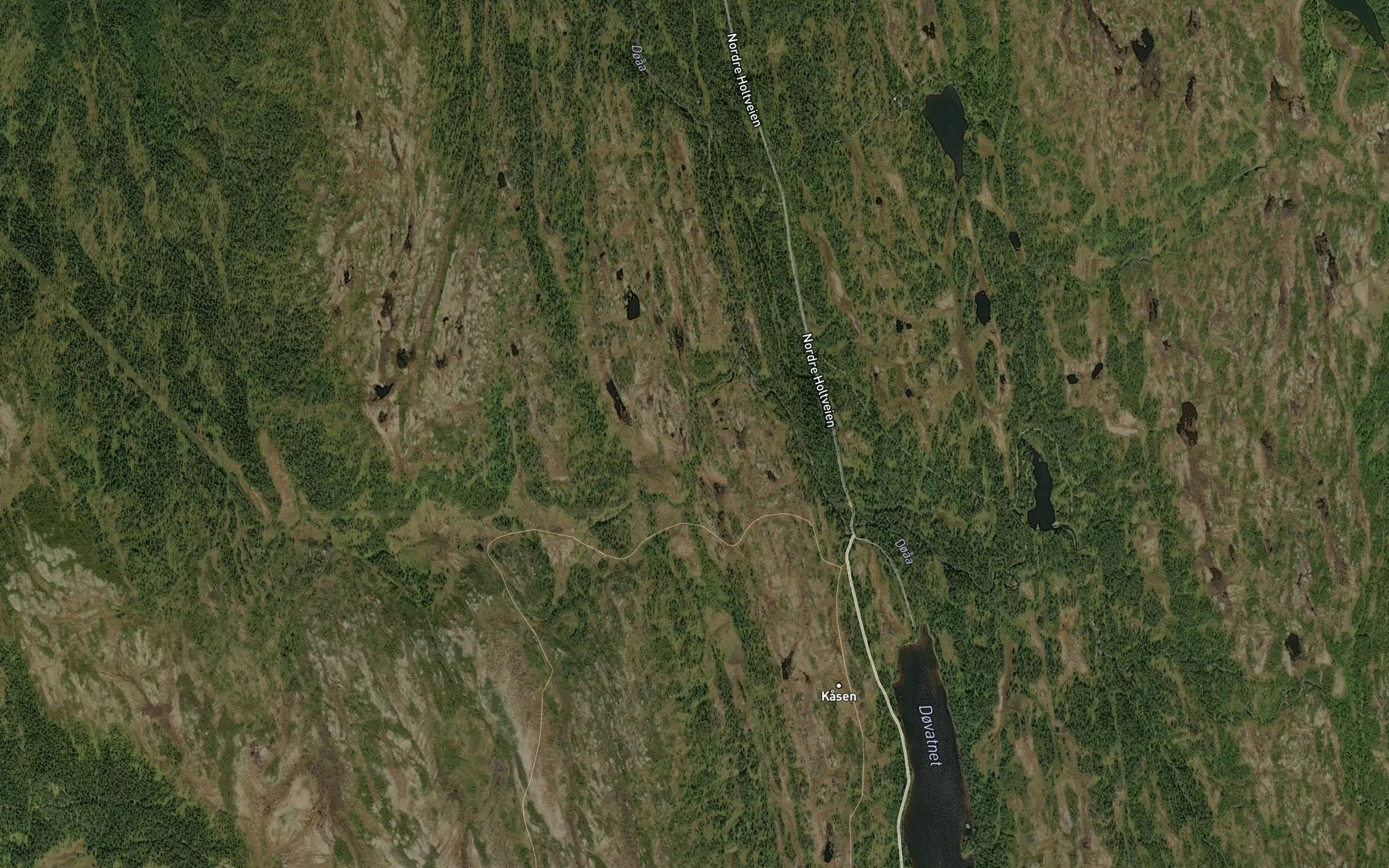 Satellite map of the Dovassengbekken