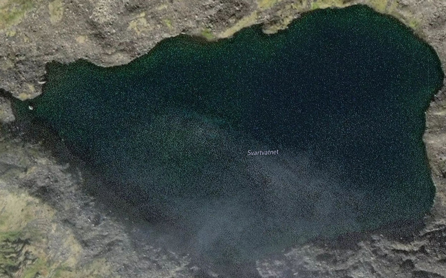 Satellite map of the Svartvatnet