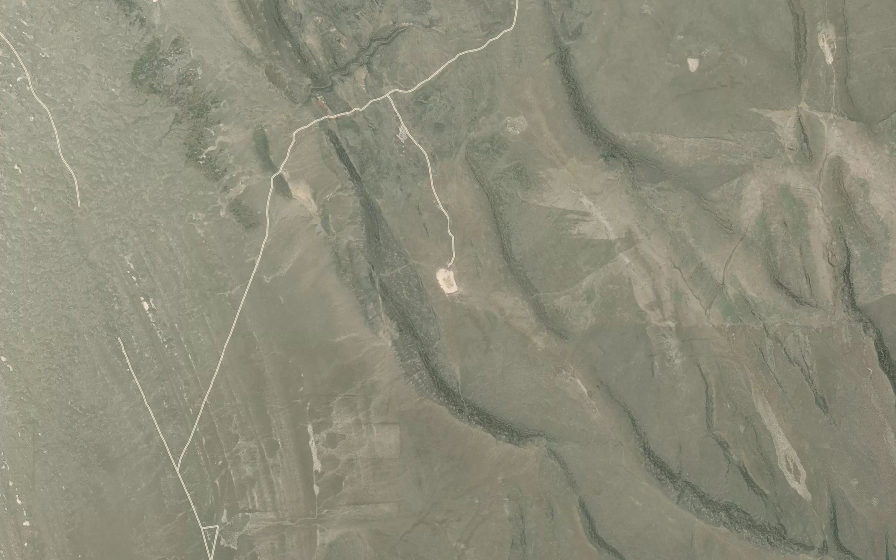 Satellite map of the South Cat Waterhole