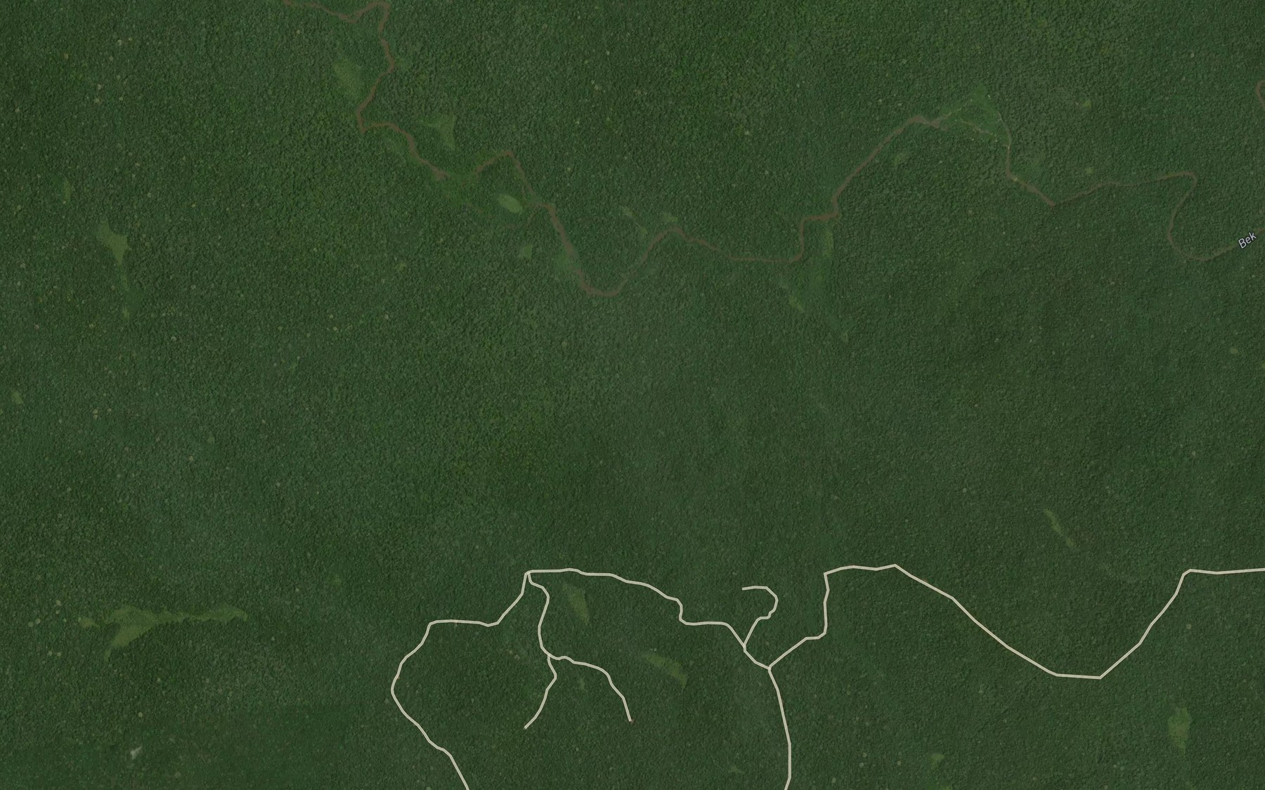Satellite map of the Osie
