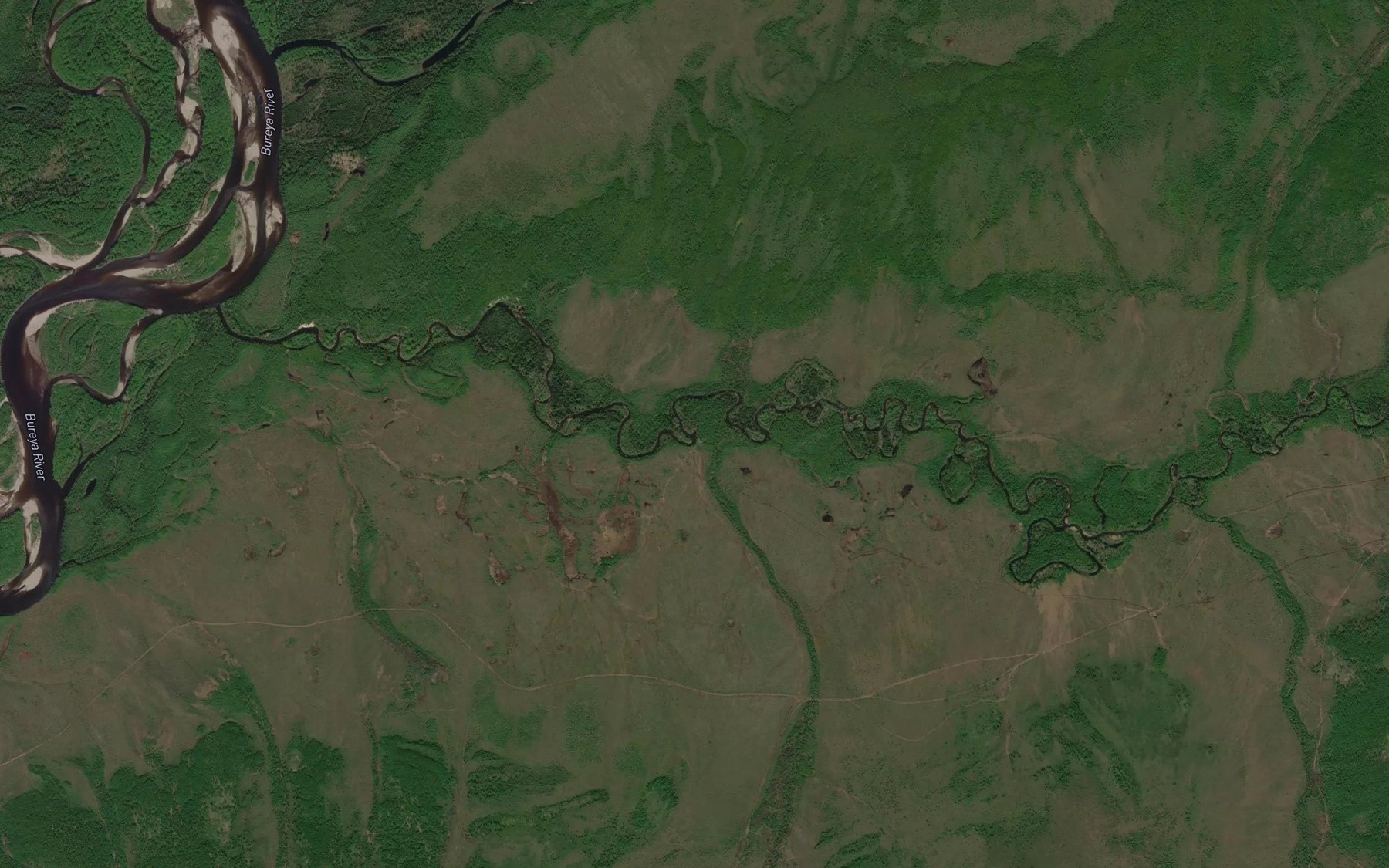 Satellite map of the Malyy Kudyr