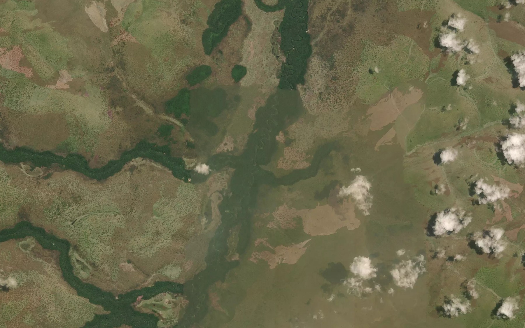 Satellite map of the Mbami