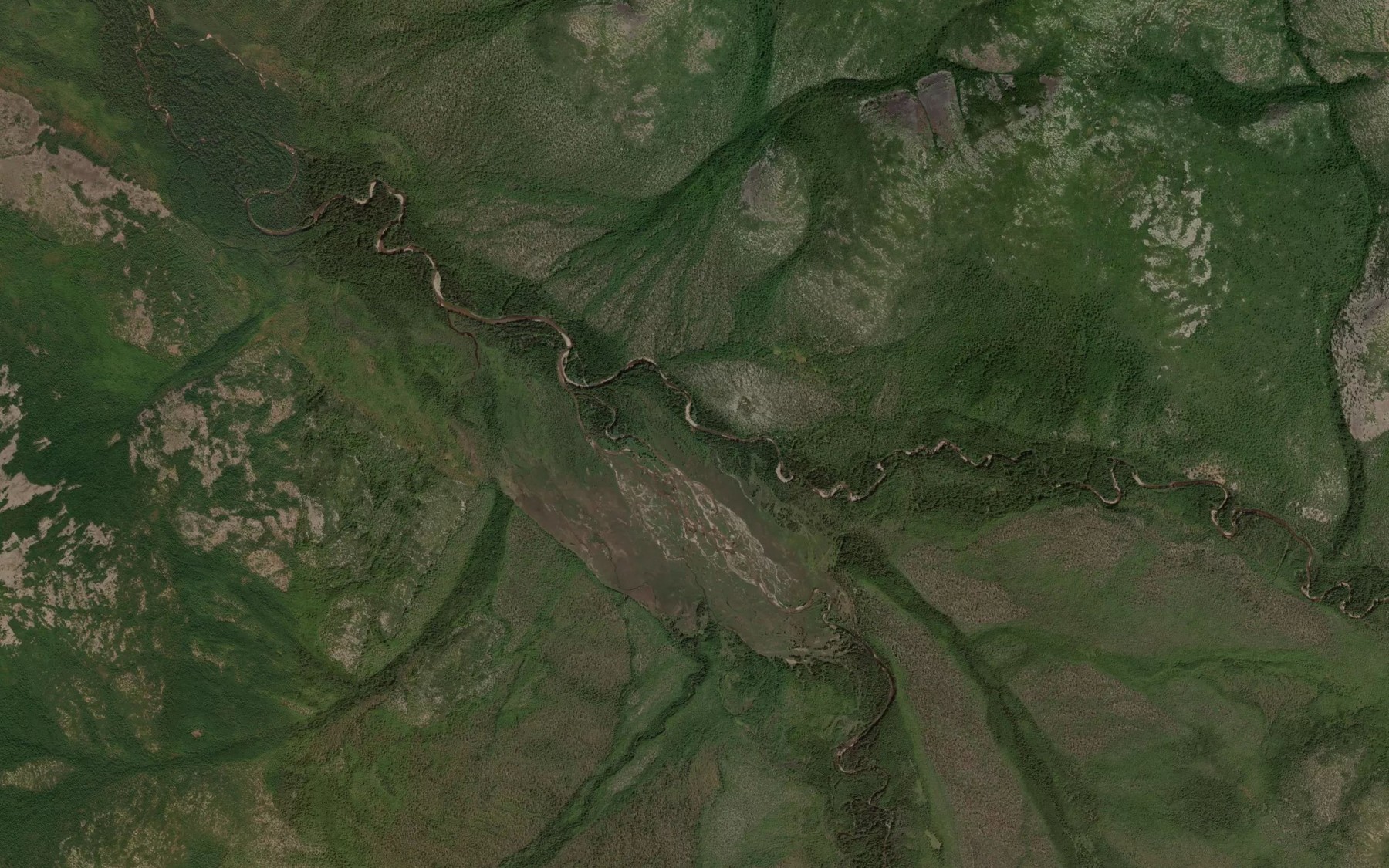 Satellite map of the Bolotistyy