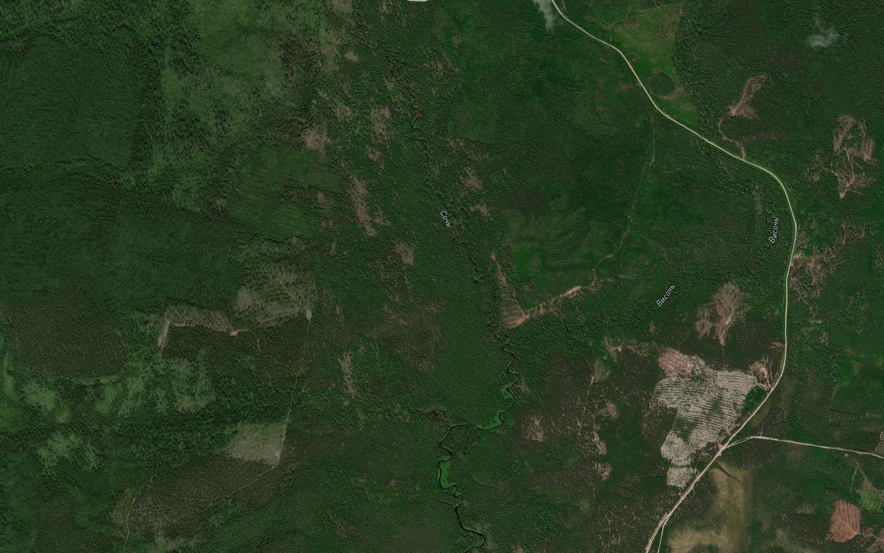 Satellite map of the Vi-Socha