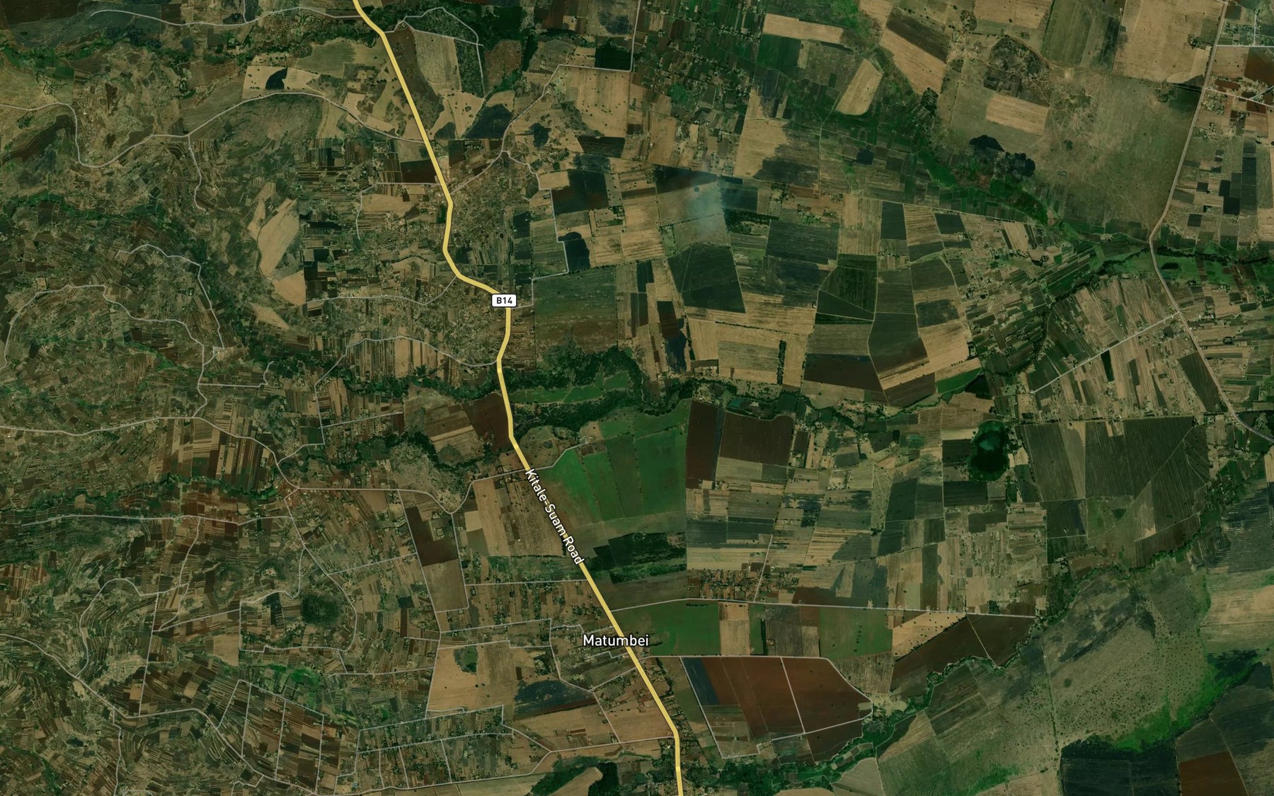Satellite map of the Mbere