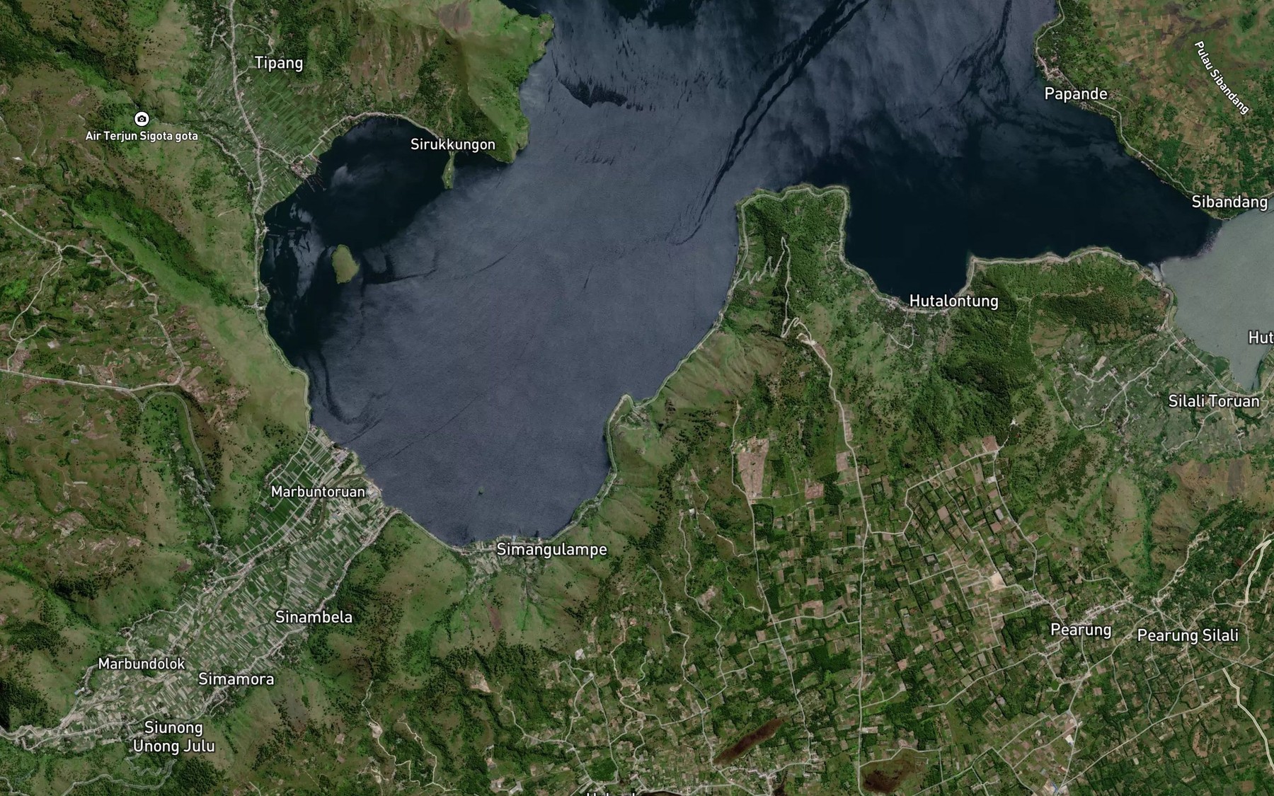 Satellite map of the Binanga Sigeduk