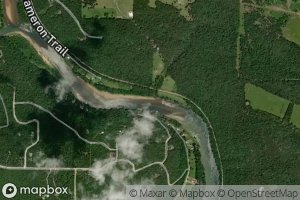 Satellite map of the Dry Creek