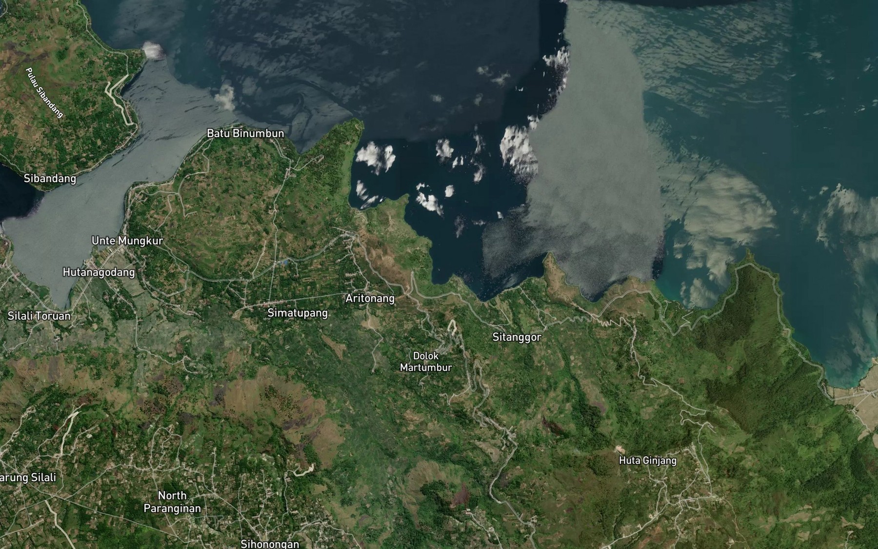Satellite map of the Holbung Pardakaan