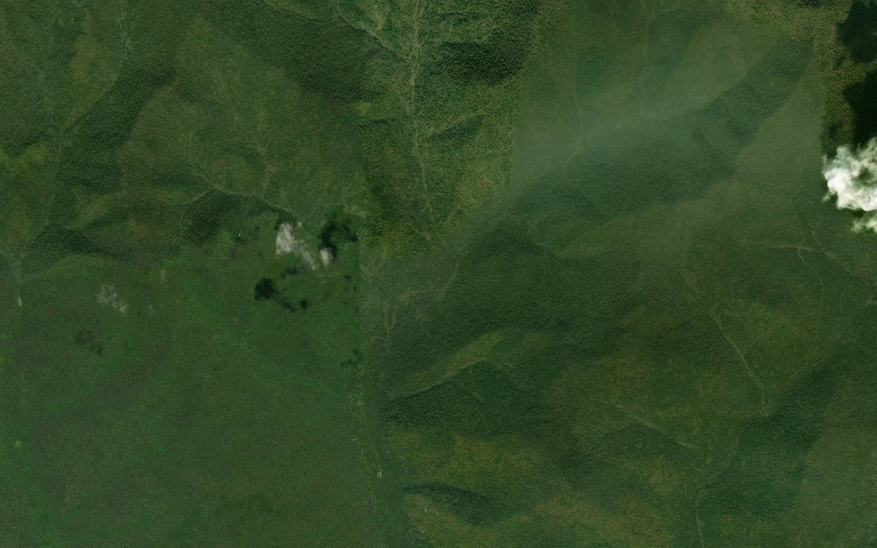 Satellite map of the Mar'yanov Klyuch