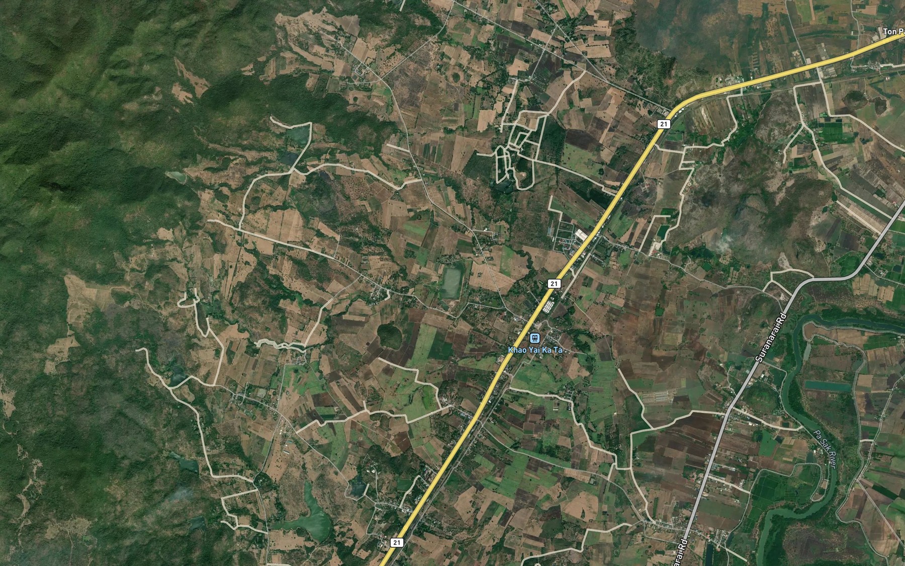 Satellite map of the Ang Kep Nam Nong Tao
