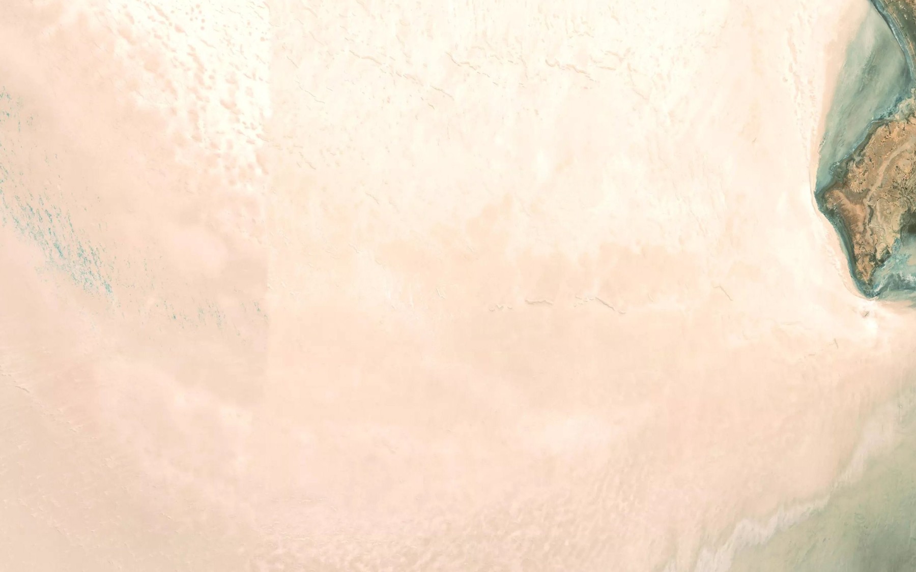 Satellite map of the Belt Bay