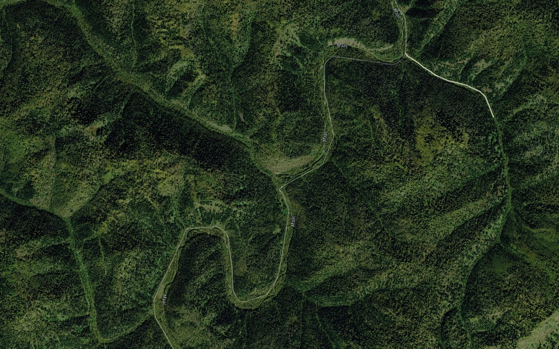 Satellite map of the Irymar