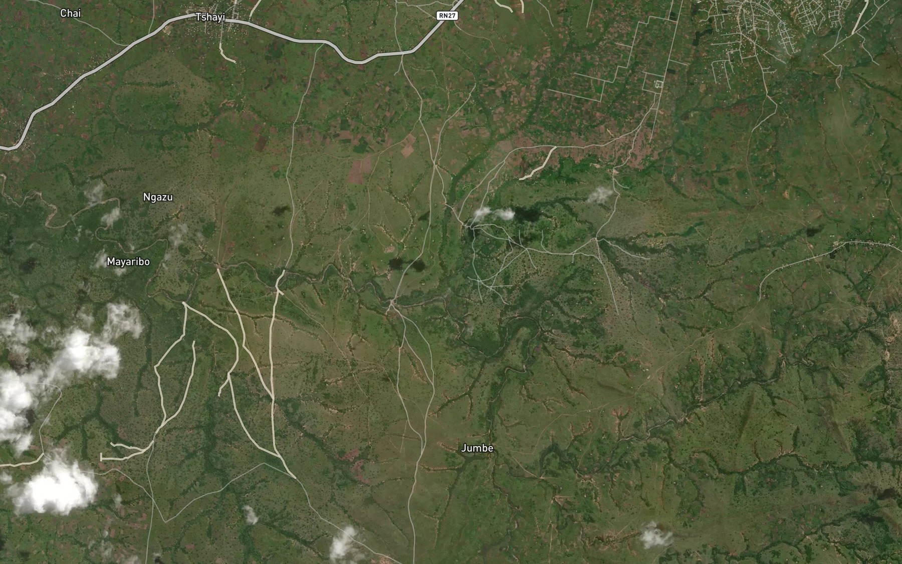 Satellite map of the Lita