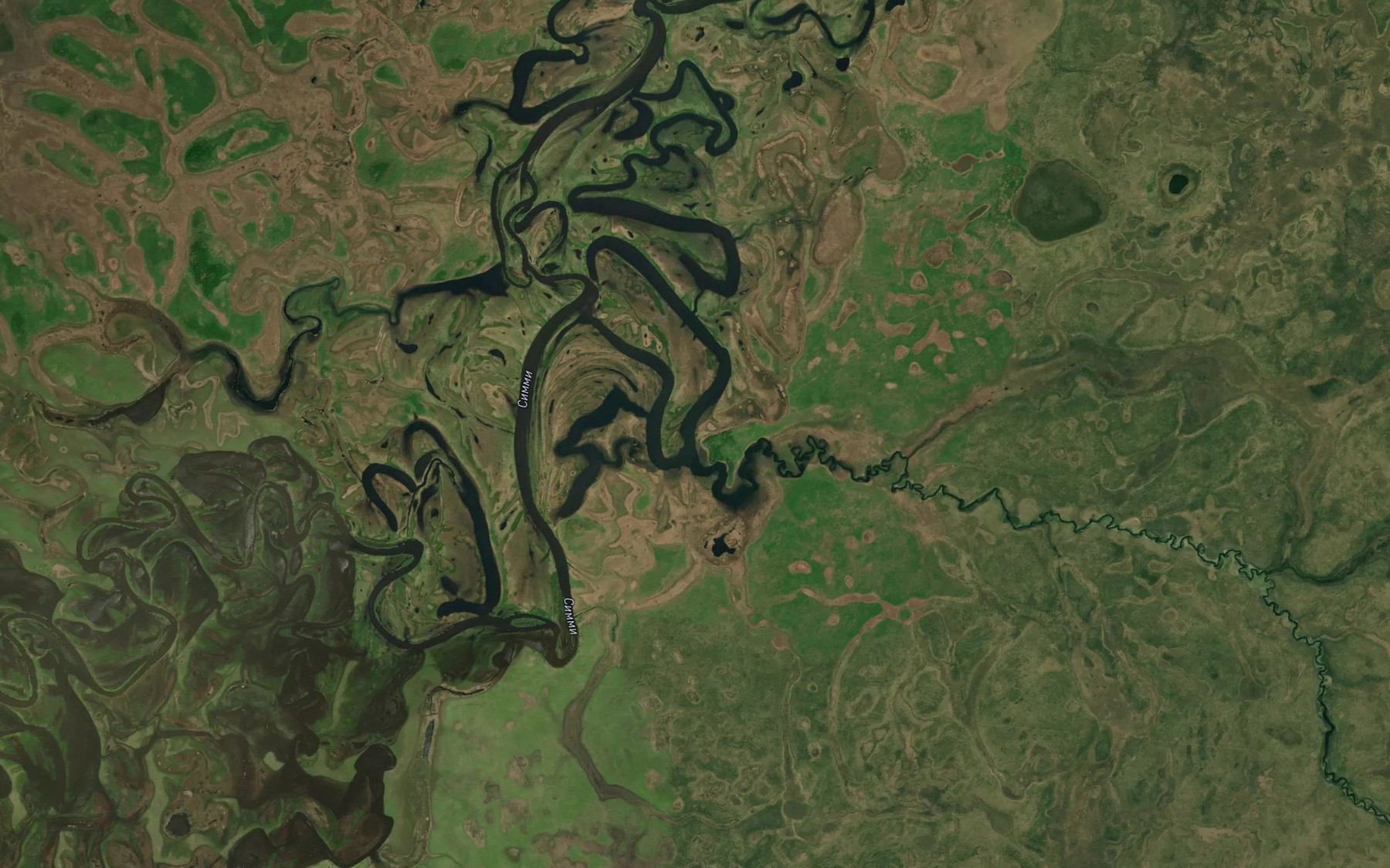 Satellite map of the Khylgan