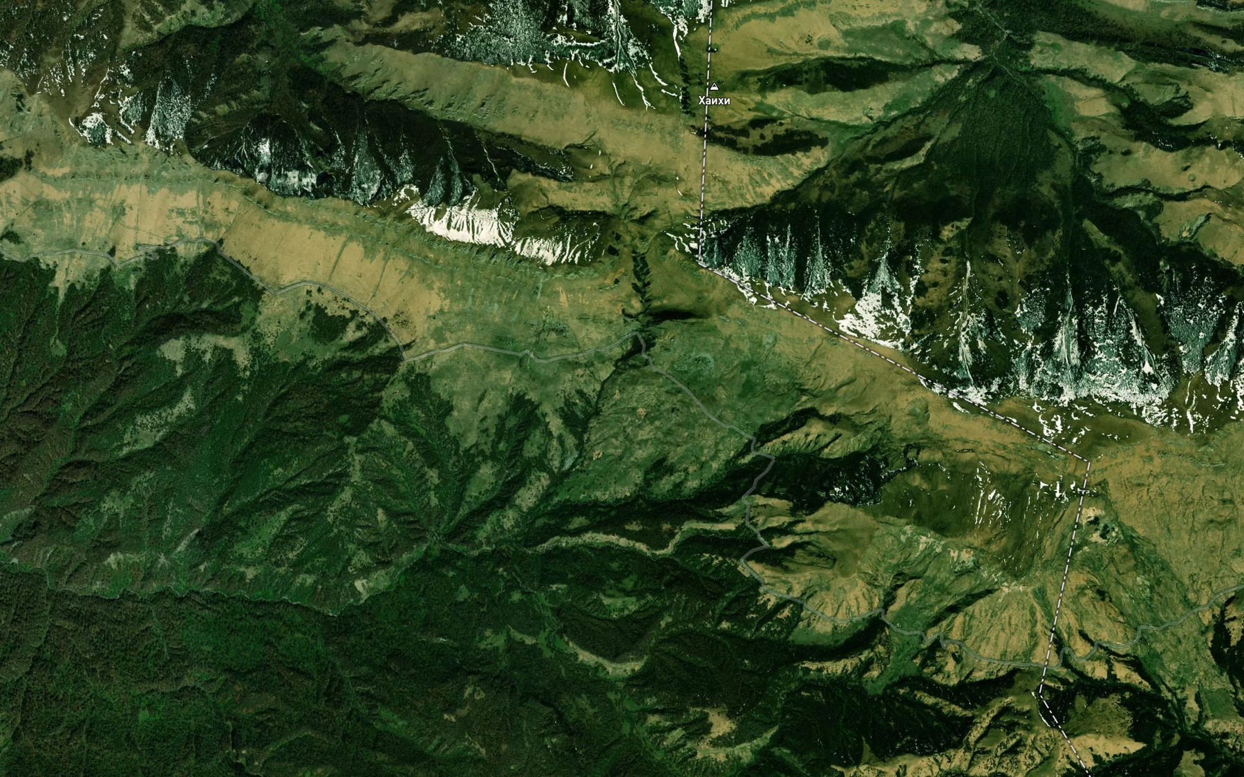 Satellite map of the Yar Glubokiy