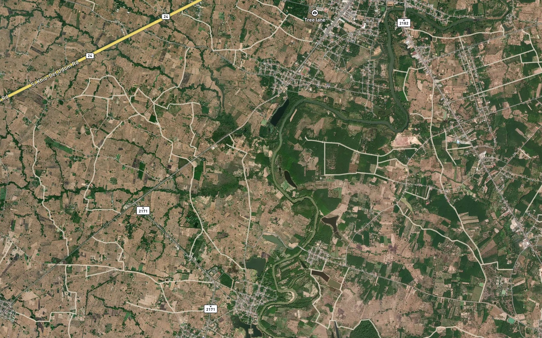 Satellite map of the Huai That