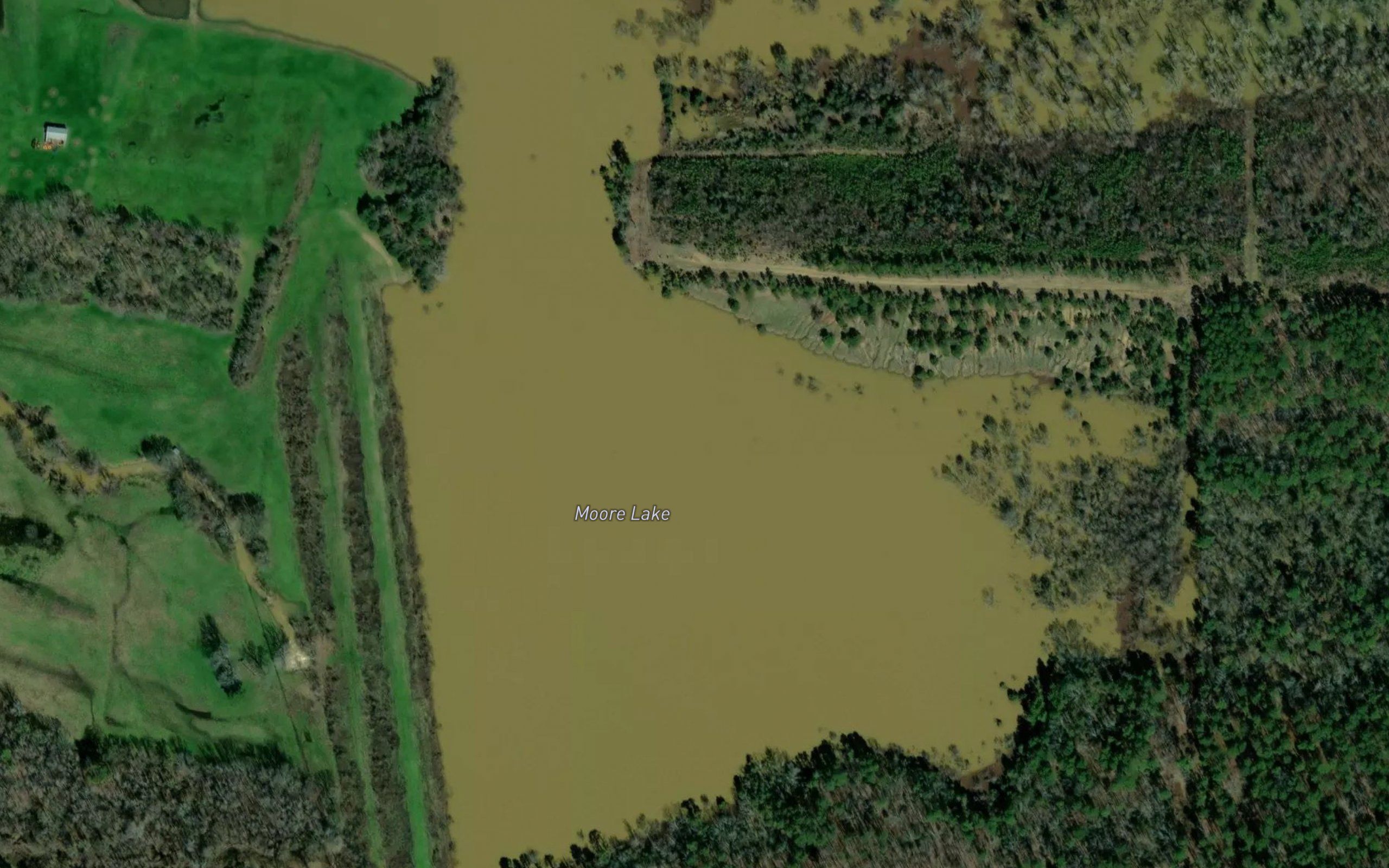 Poteau Watershed Site Two Lake