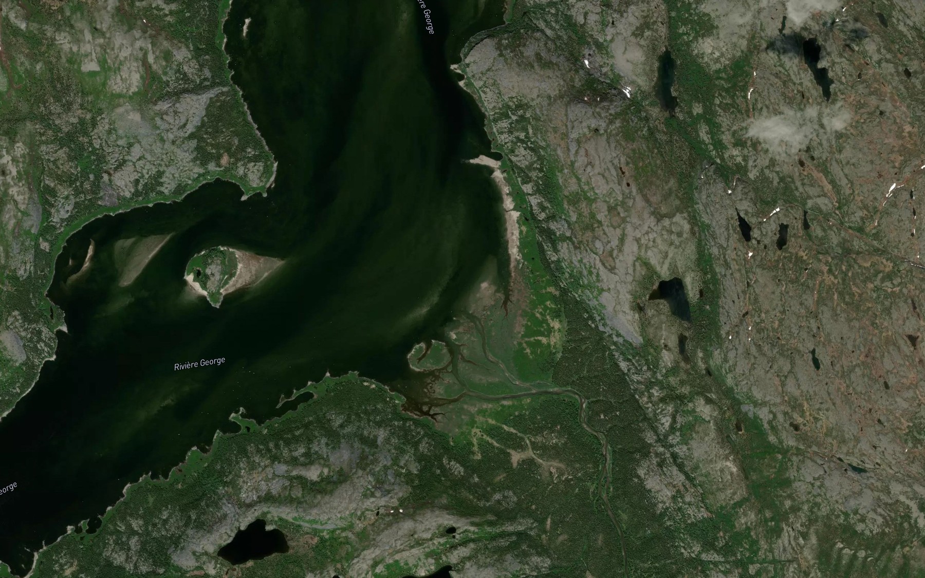 Satellite map of the Anse Iqalunniavik