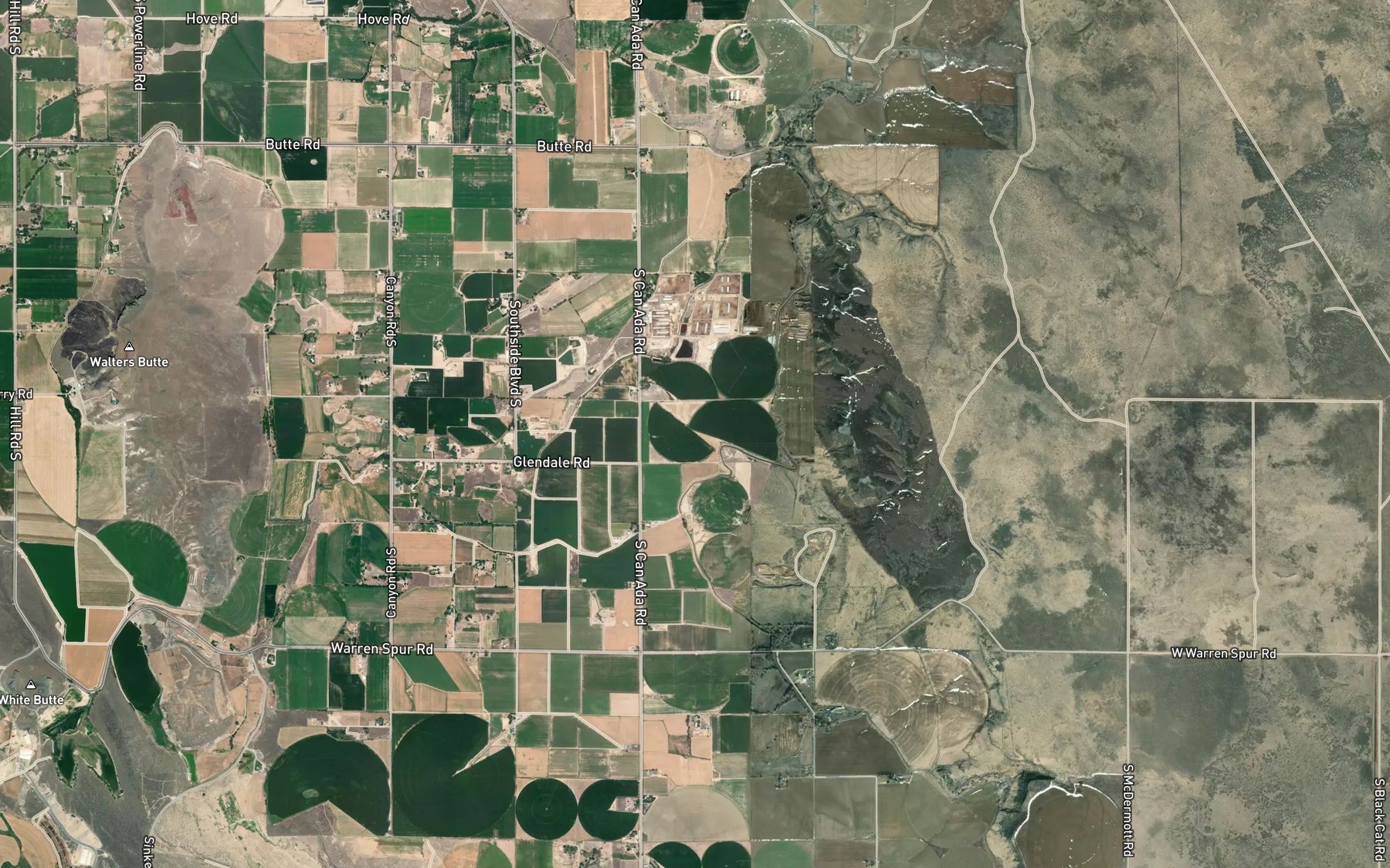 Satellite map of the Lemberg Lateral
