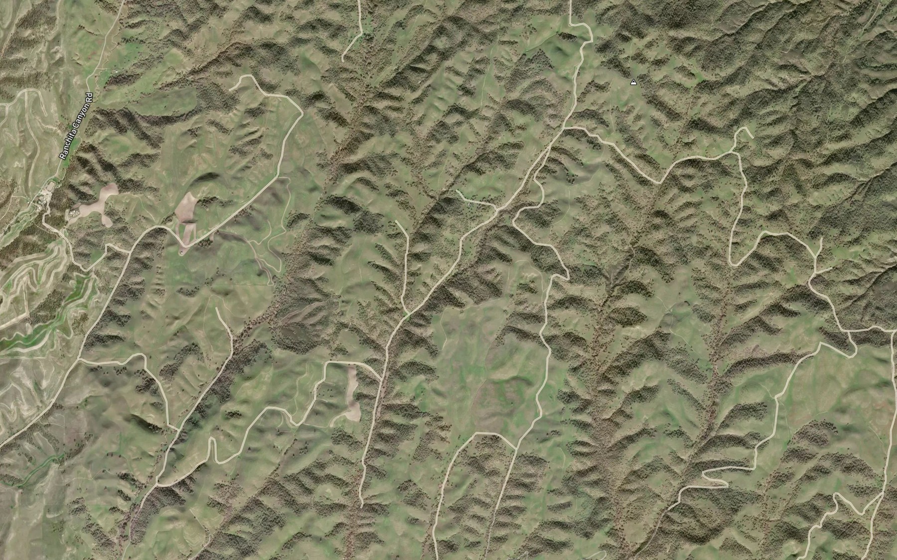 Satellite map of the Willow Spring