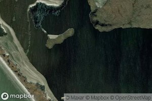 Satellite map of the Beeson Slough