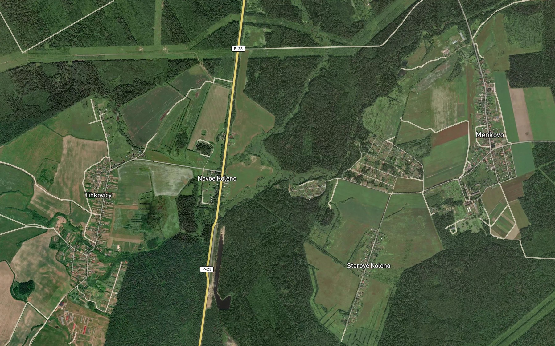 Satellite map of the Sivoritskiy