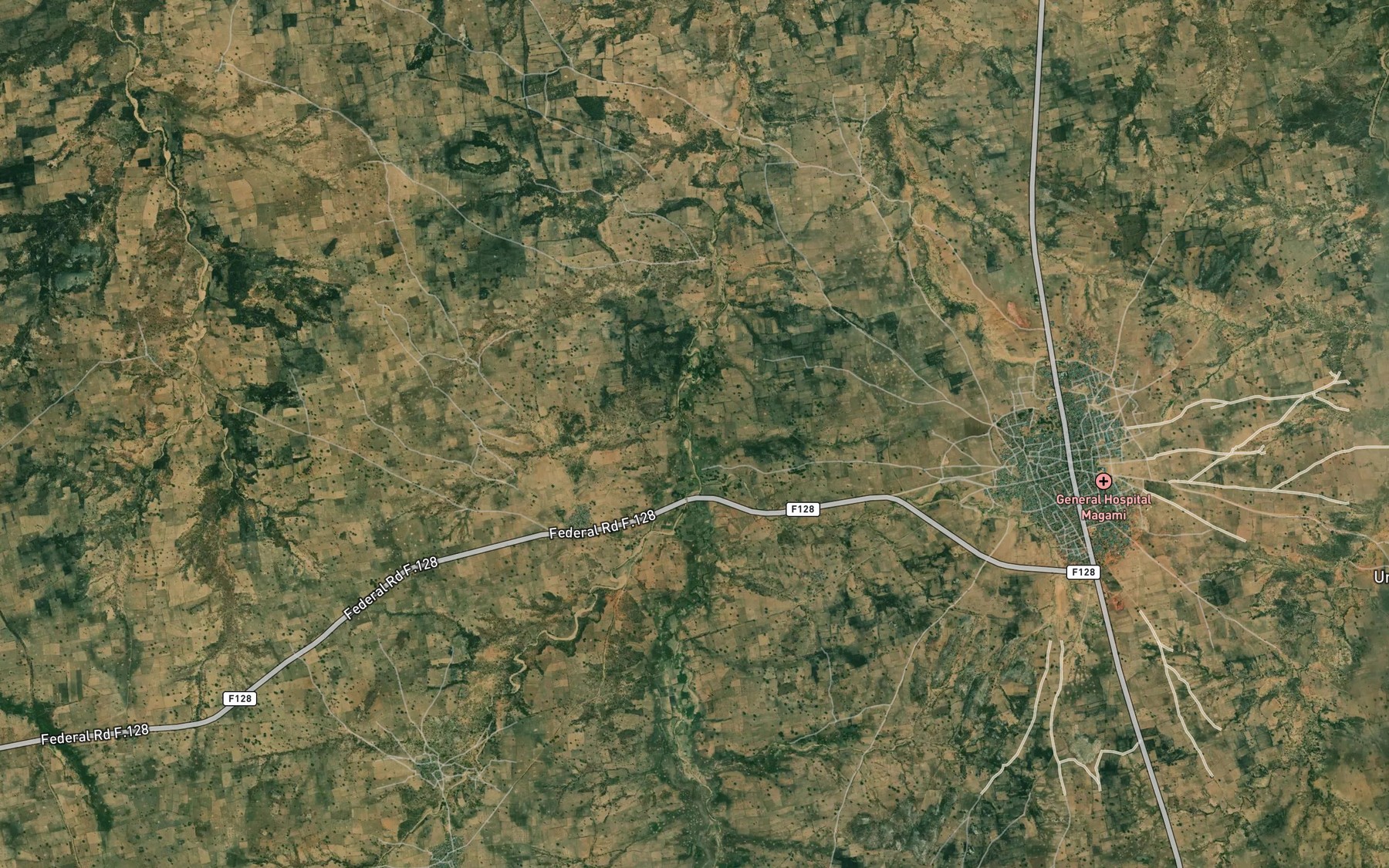 Satellite map of the River Jan Doki