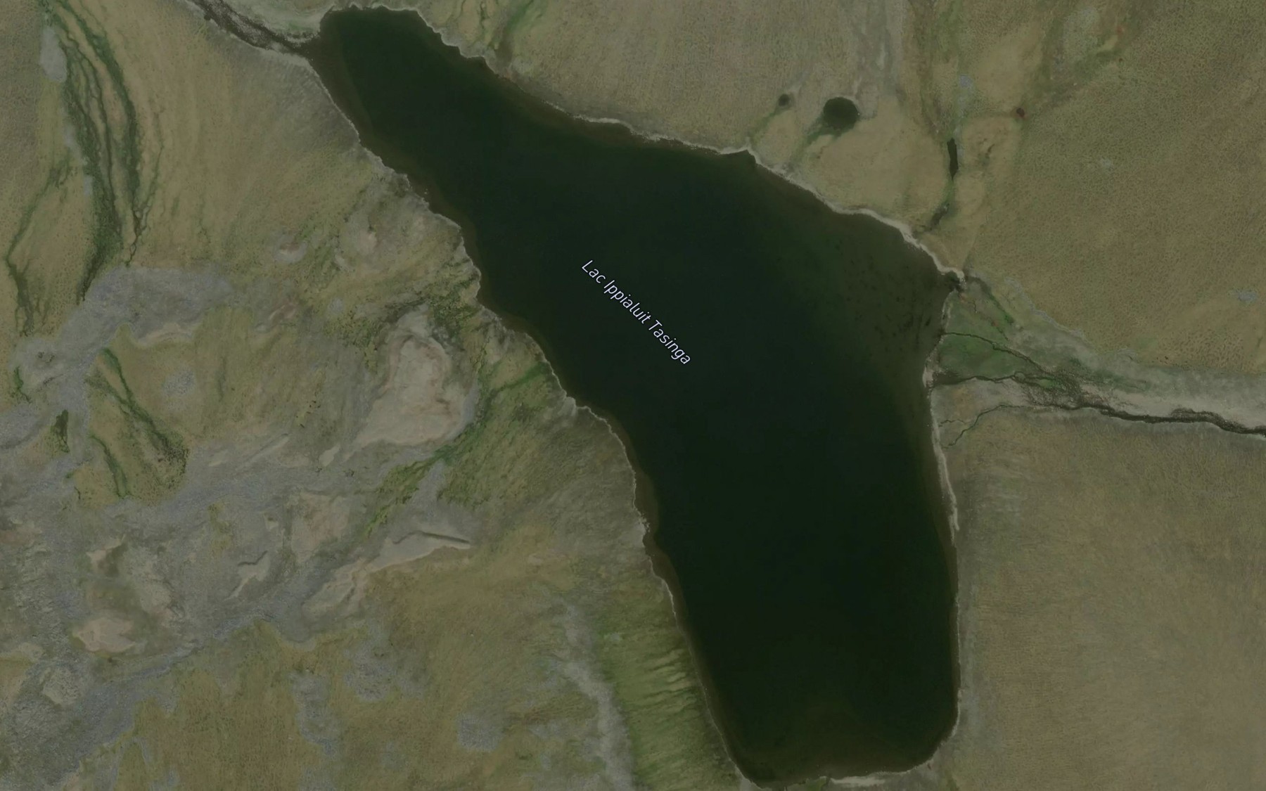 Satellite map of the Lac Ippialuit Tasinga