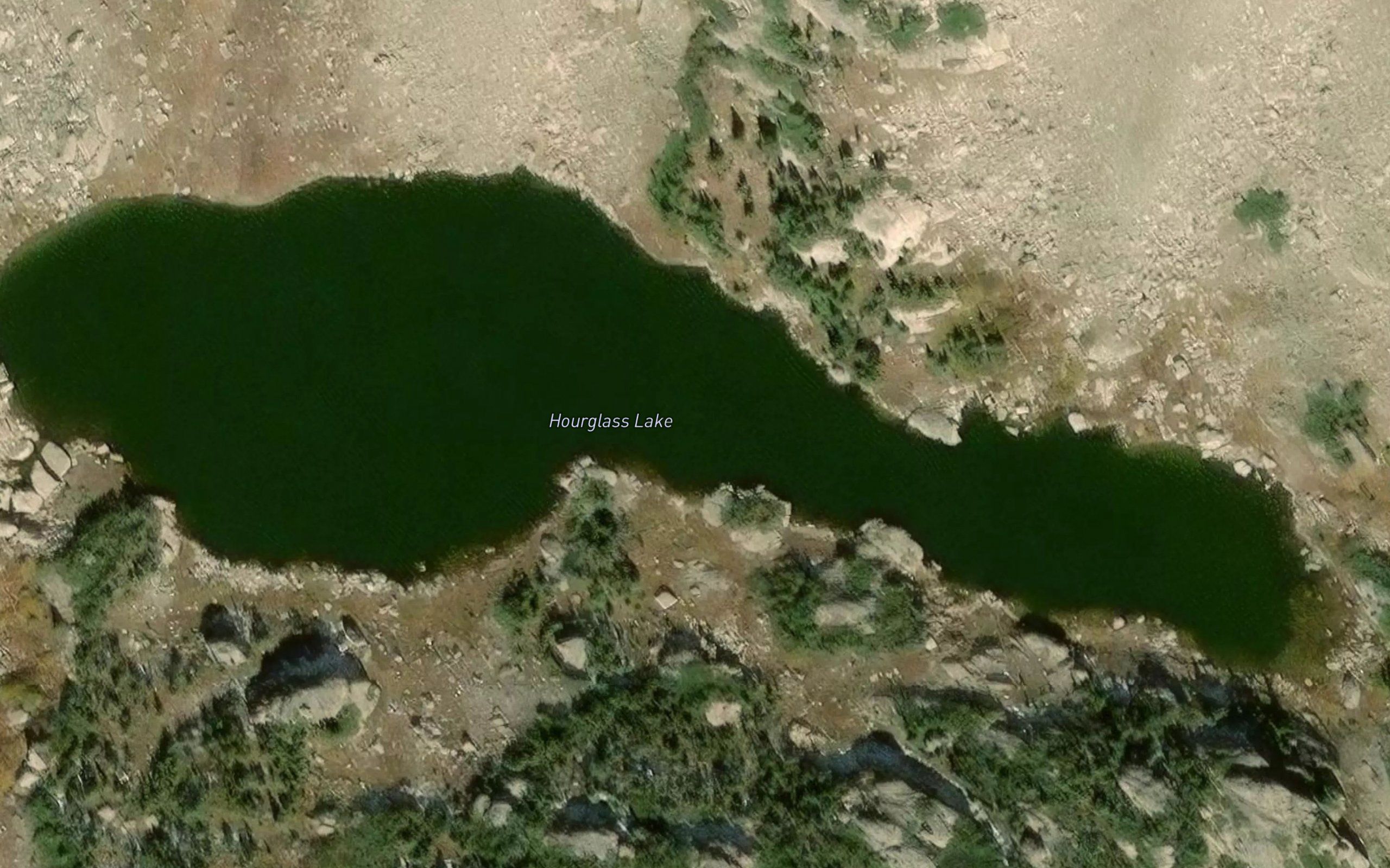Hourglass Lake