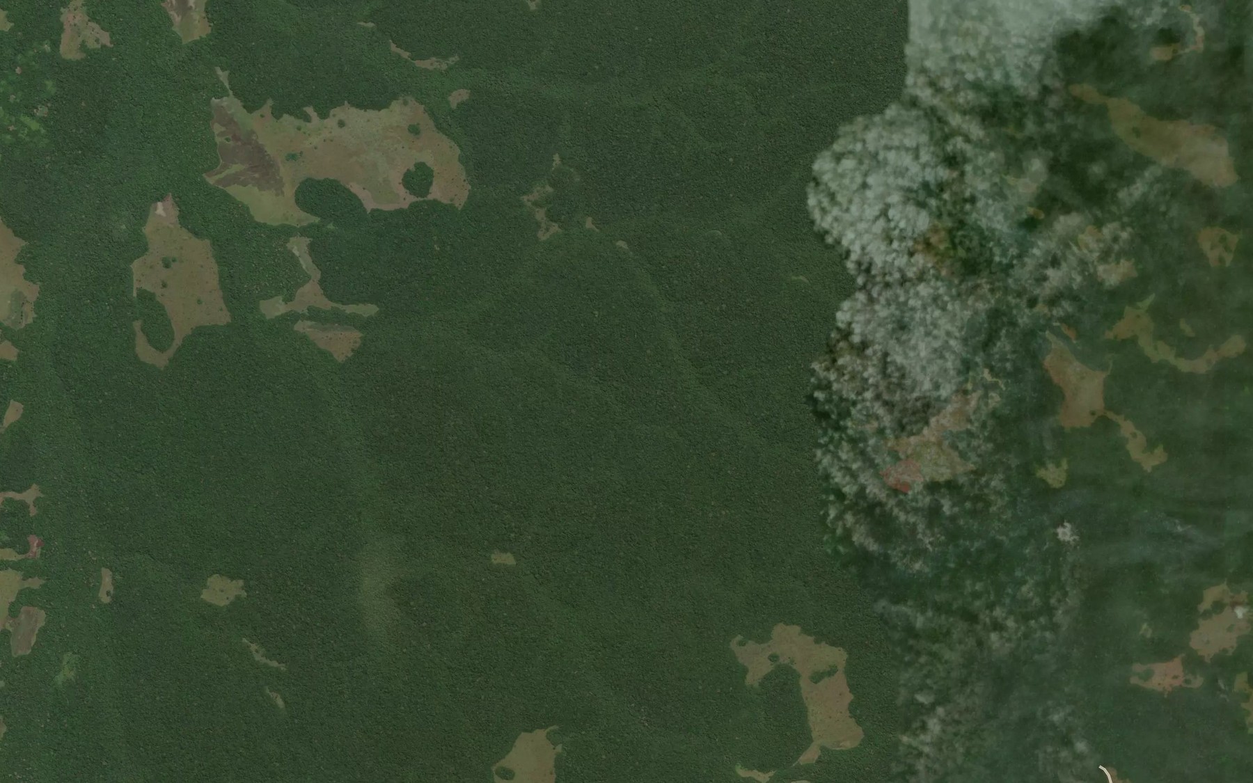 Satellite map of the Ebieba