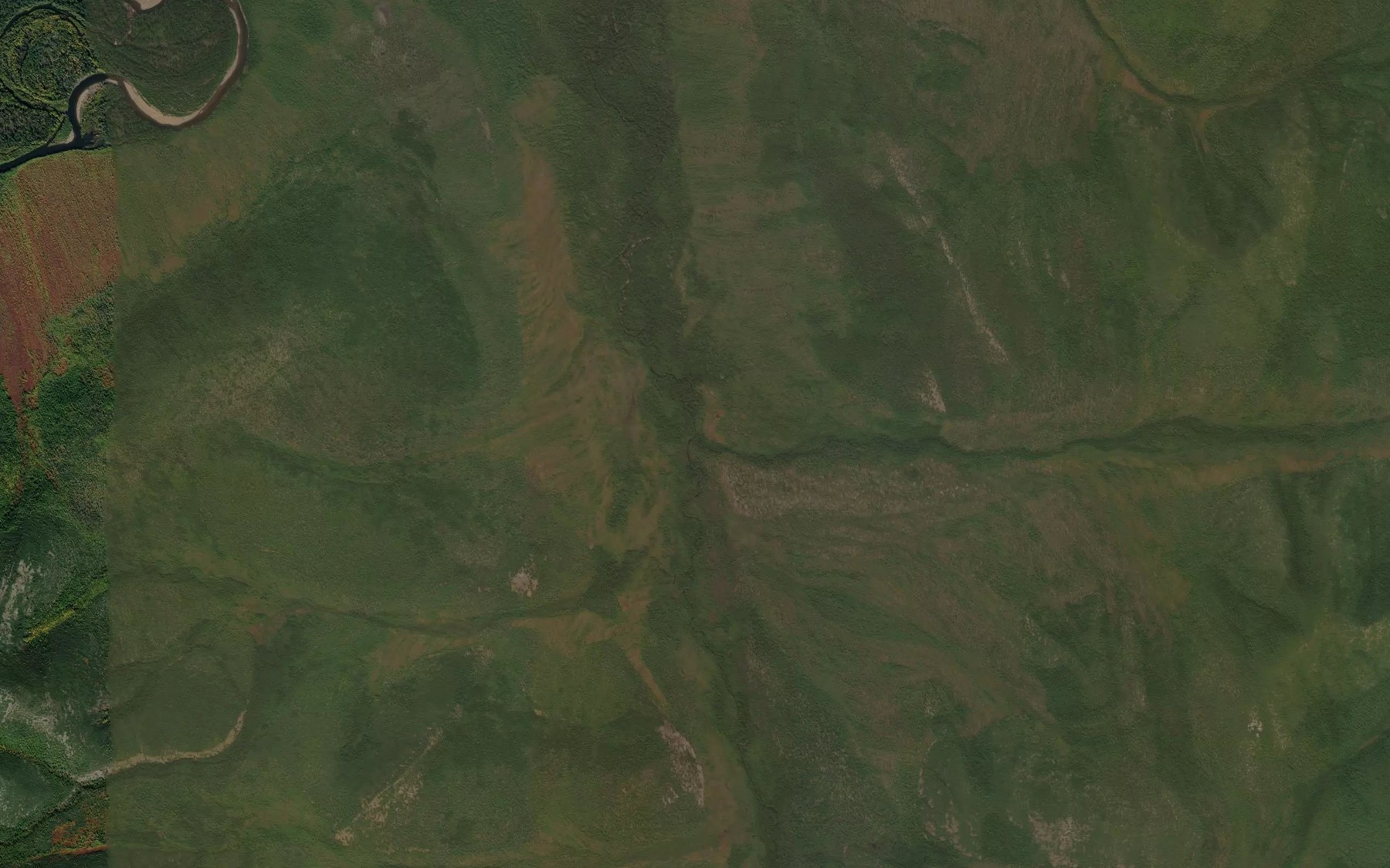 Satellite map of the Dyl-Yuryakh