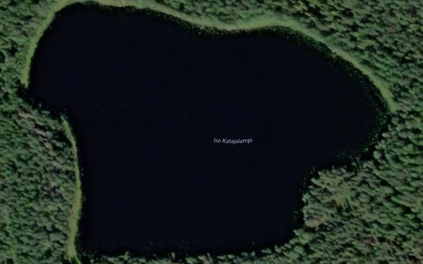 Satellite map of the Iso Katajalampi