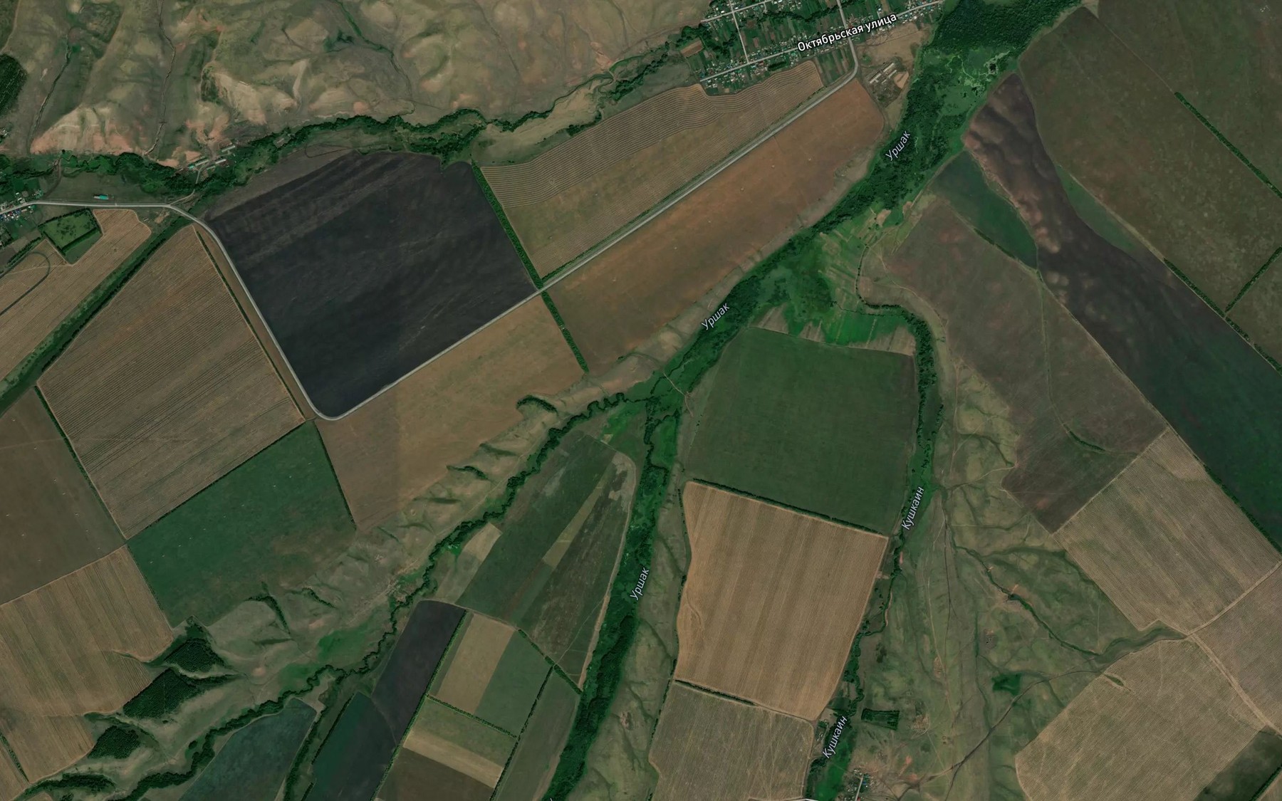 Satellite map of the Tlyaumat