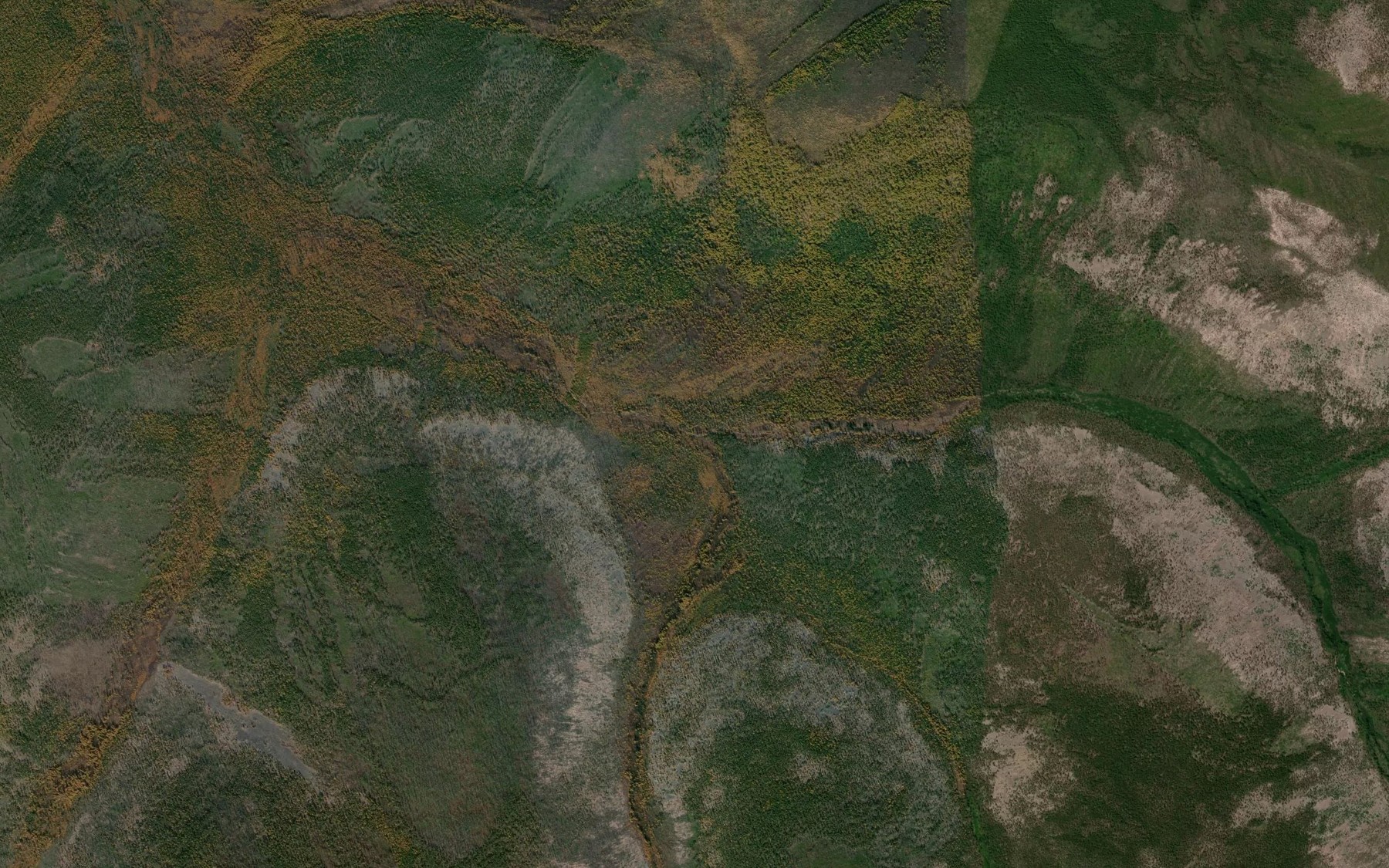 Satellite map of the Malyy Bukidyakh
