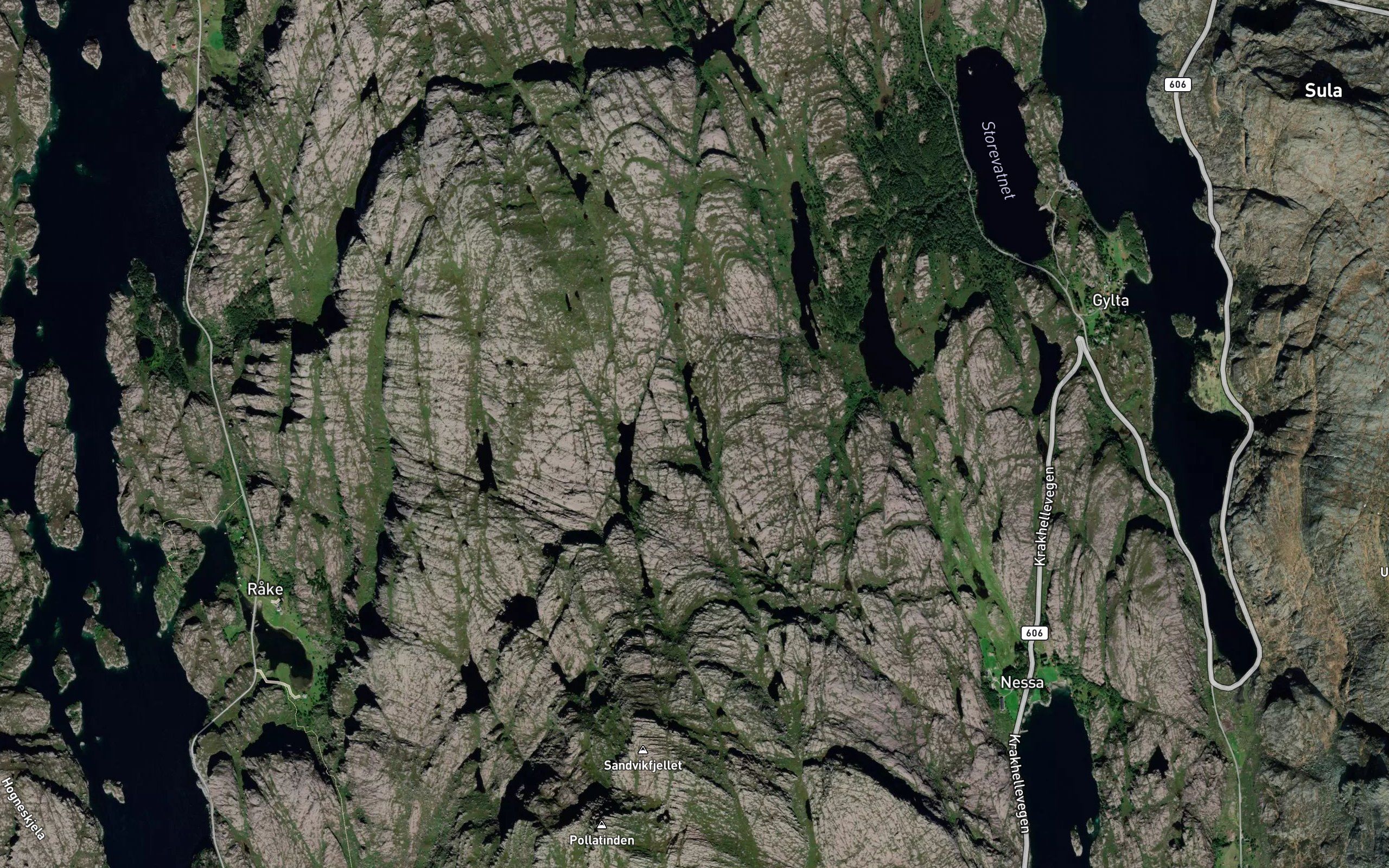 Langedalsvatnet,nedre