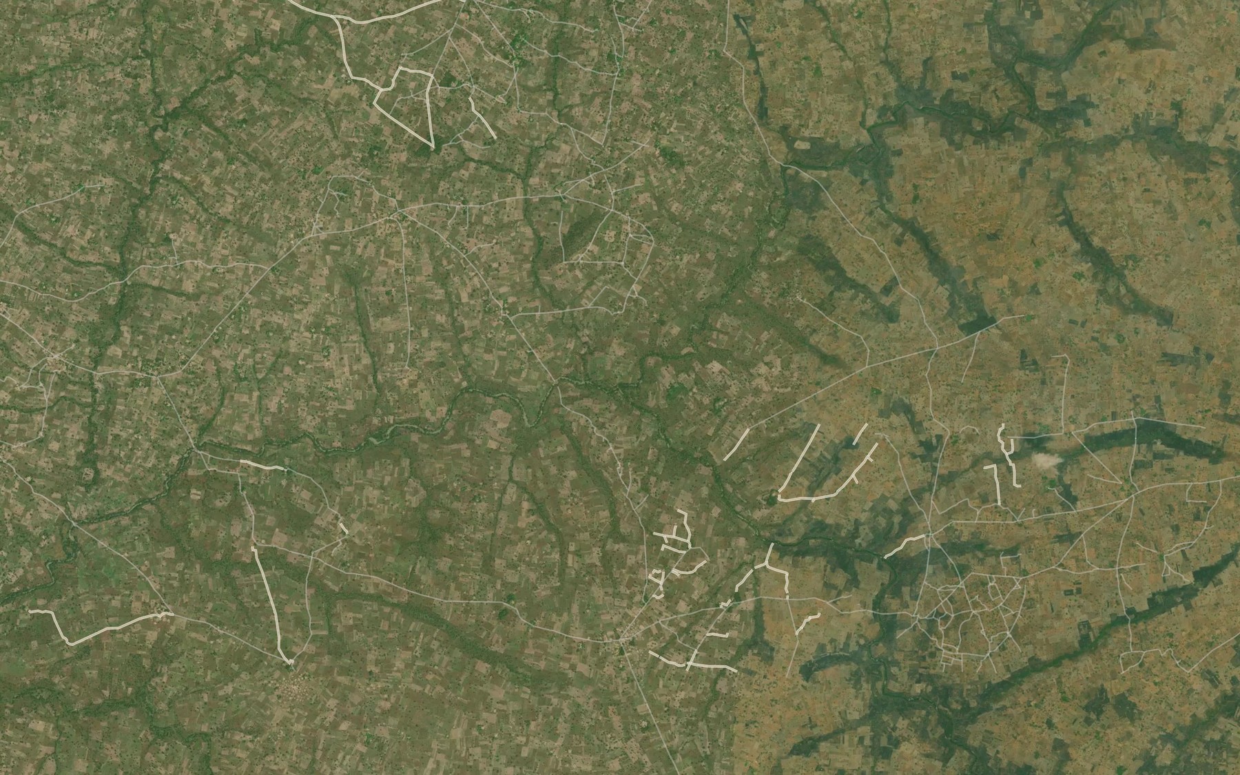 Satellite map of the Lafa
