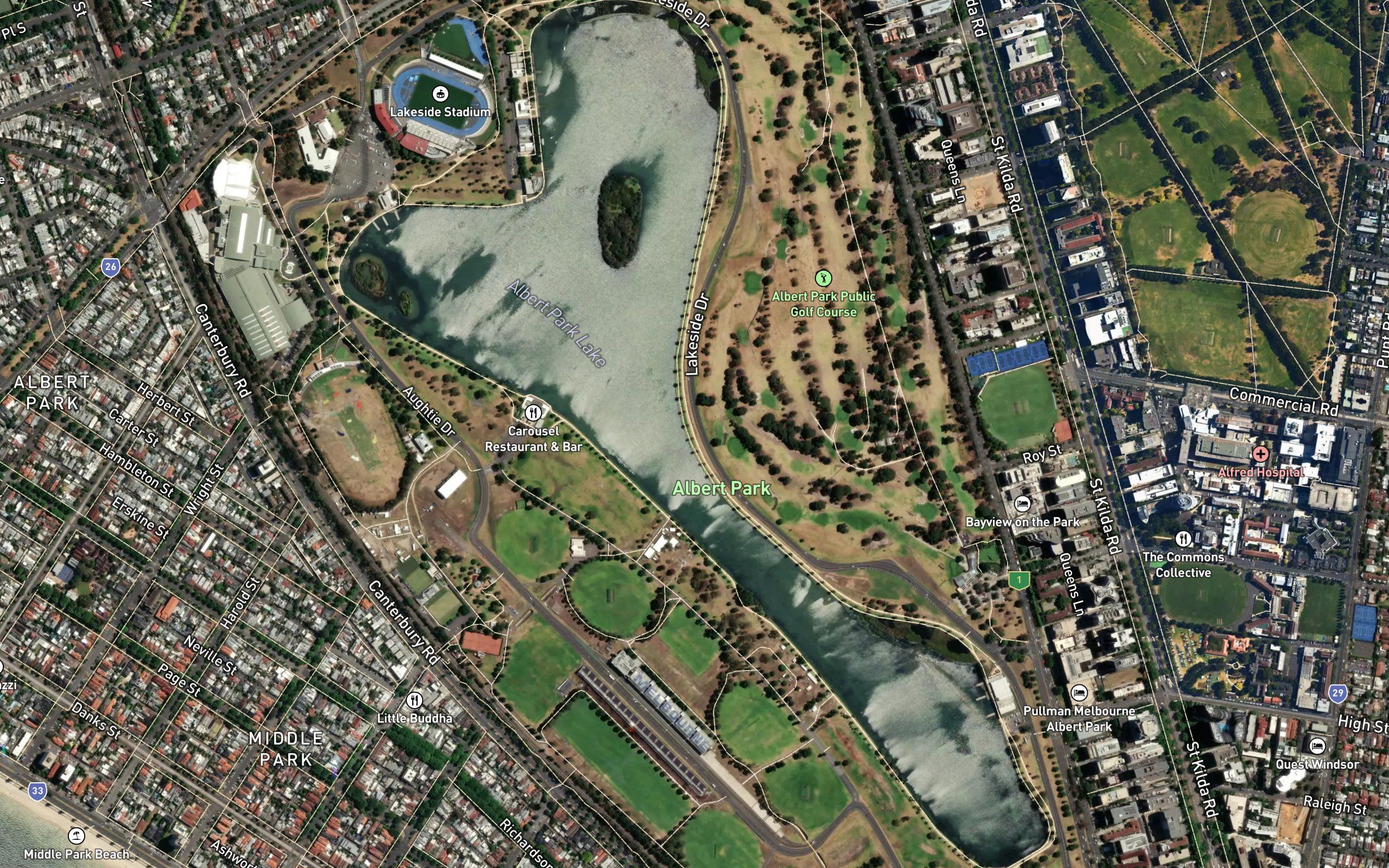 Albert Park Lake