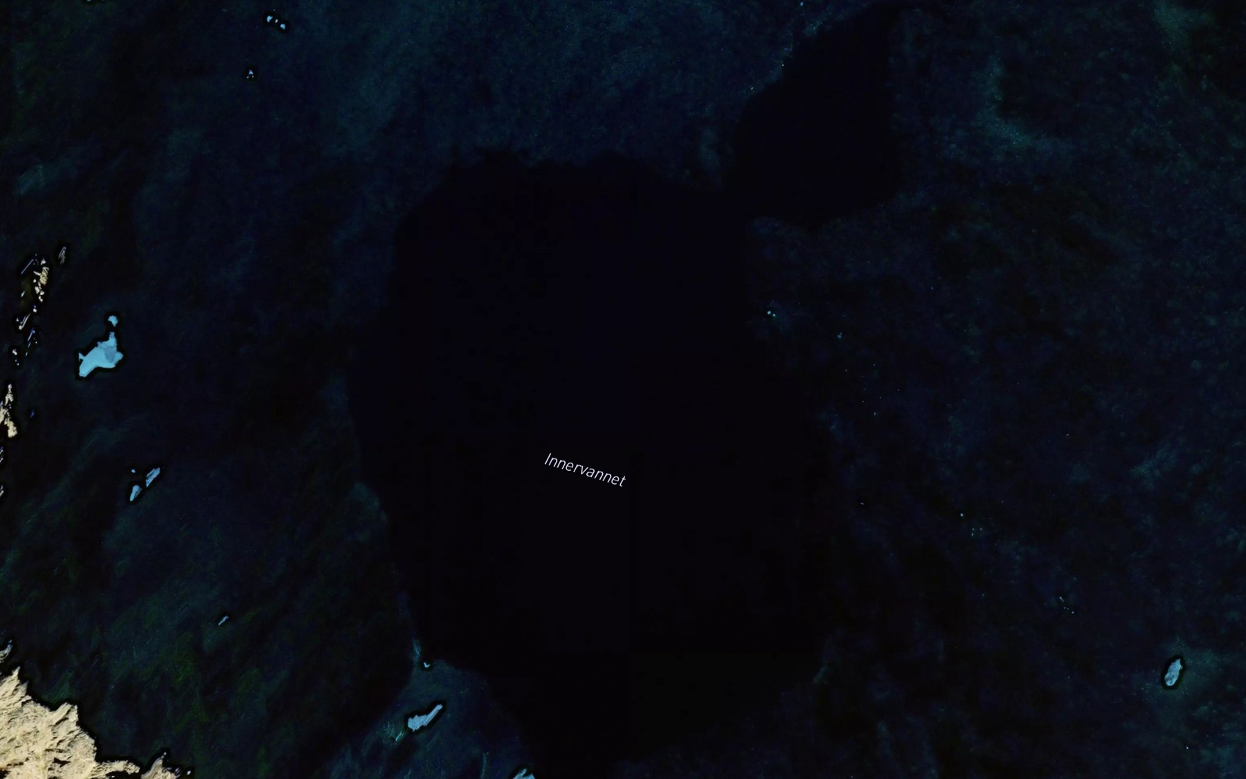 Satellite map of the Indrevatnet