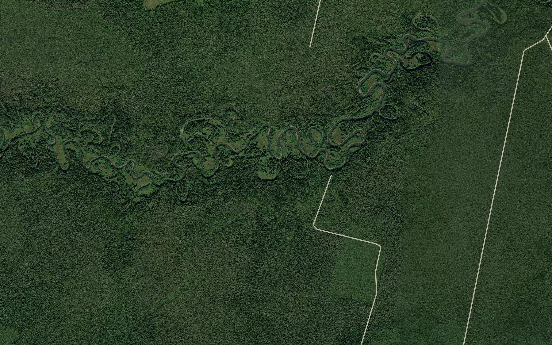 Satellite map of the Osinovka
