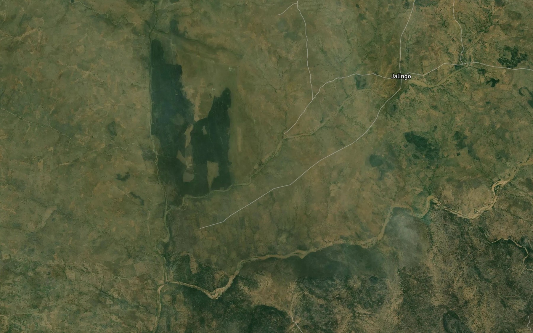 Satellite map of the Mayo Tolowa
