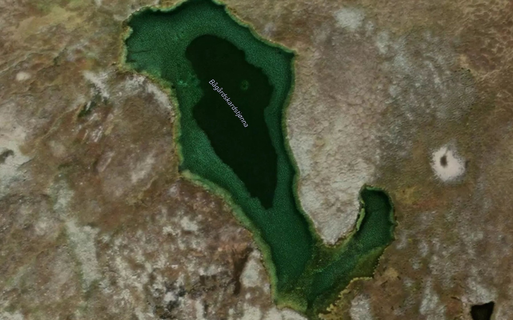 Satellite map of the Bagaskardstjorn