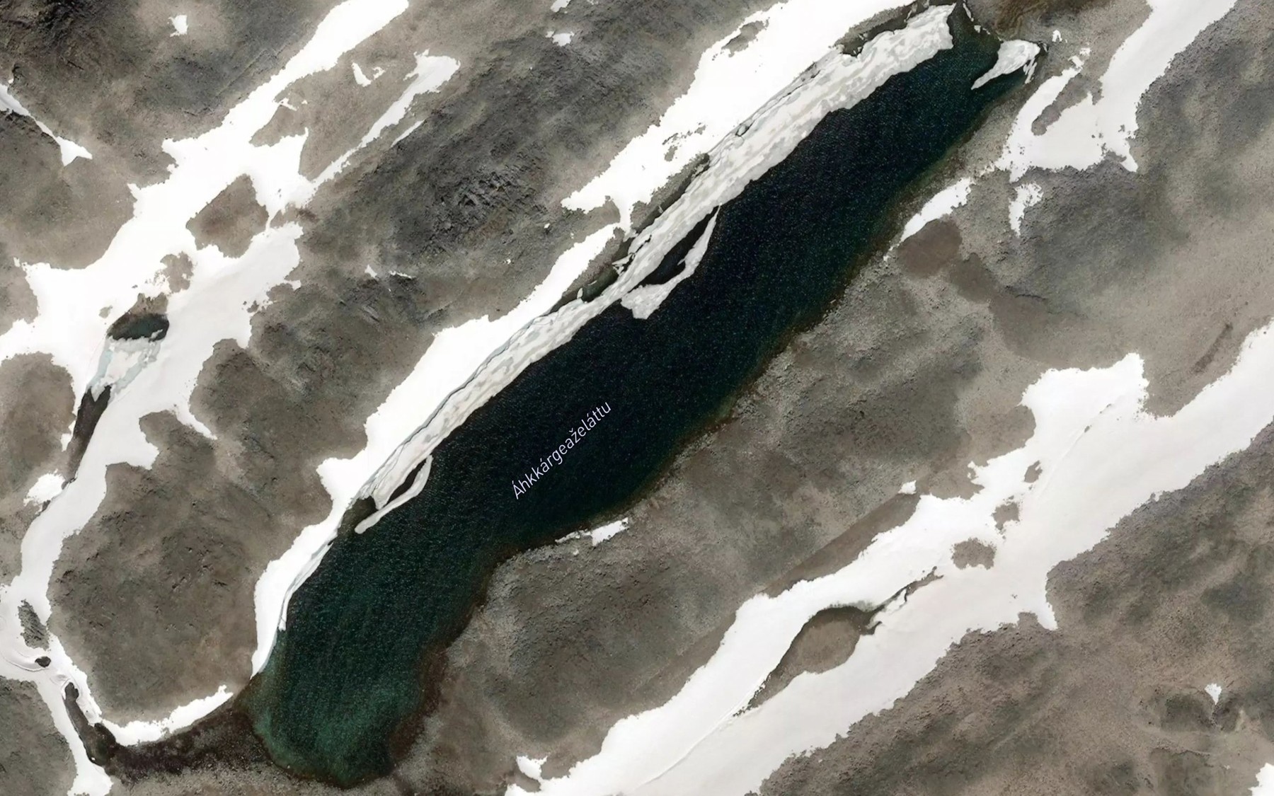 Satellite map of the Akkargaeneladdo