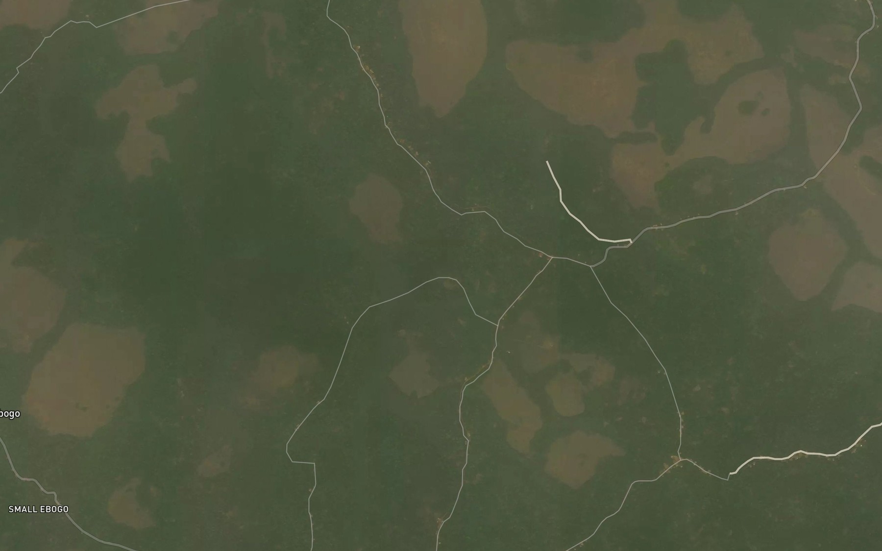 Satellite map of the Meume