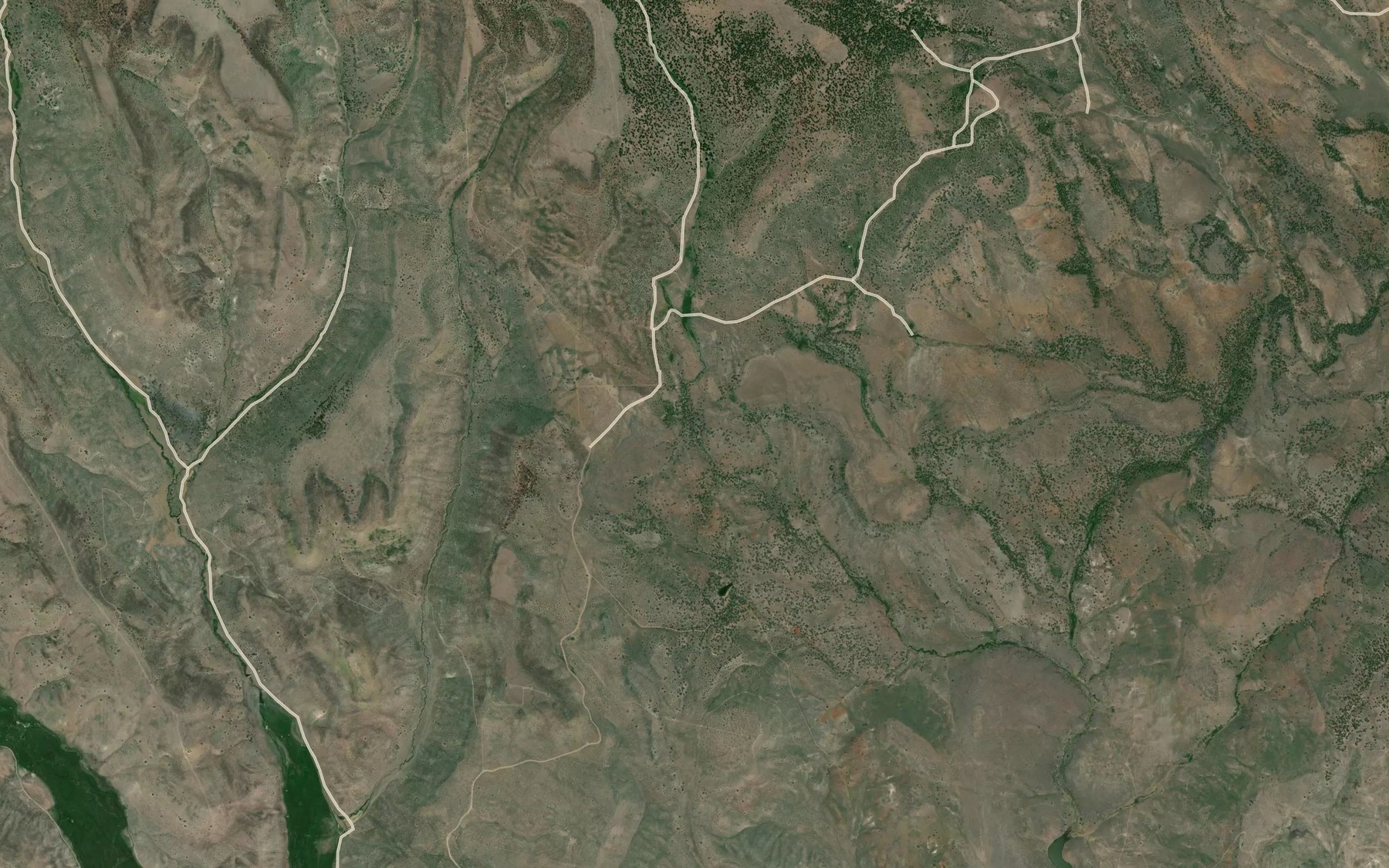 Satellite map of the Temple Spring